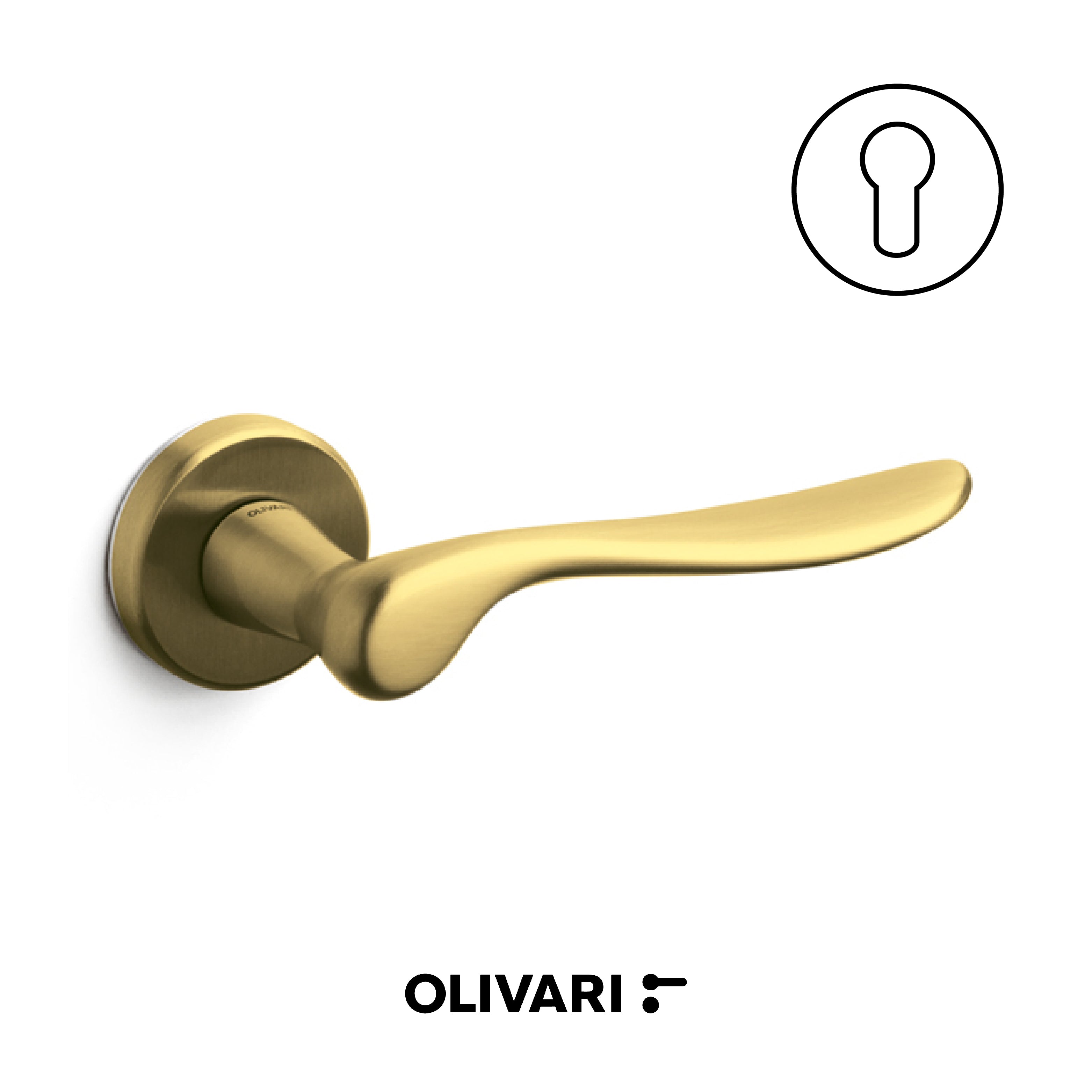Orvieto - Olivari Maniglia per porta interna - Imhoff Handles