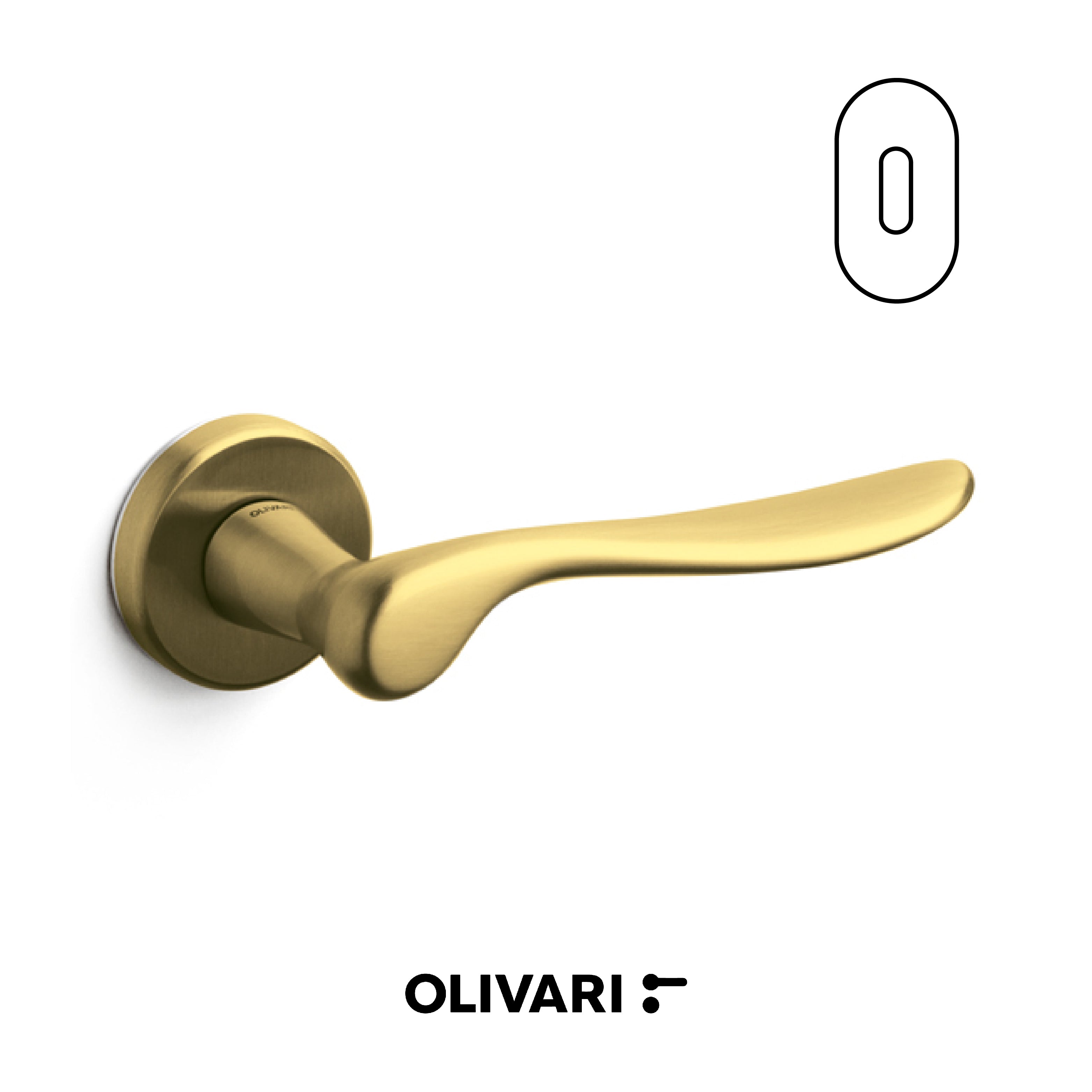 Orvieto - Olivari Maniglia per porta interna - Imhoff Handles