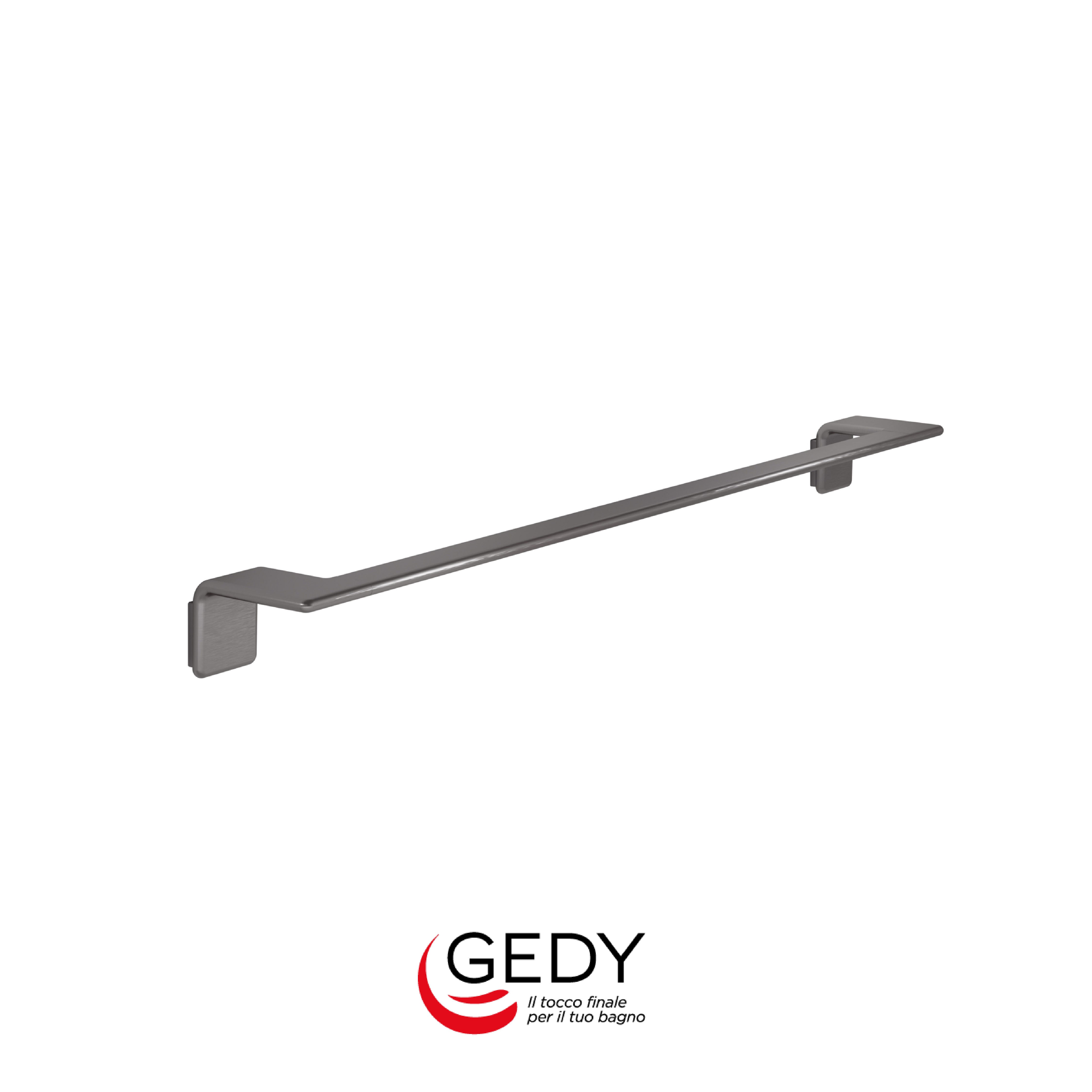 GEDY Il Giglio - Portasalviette cm. 60 - 81 - Gun metal