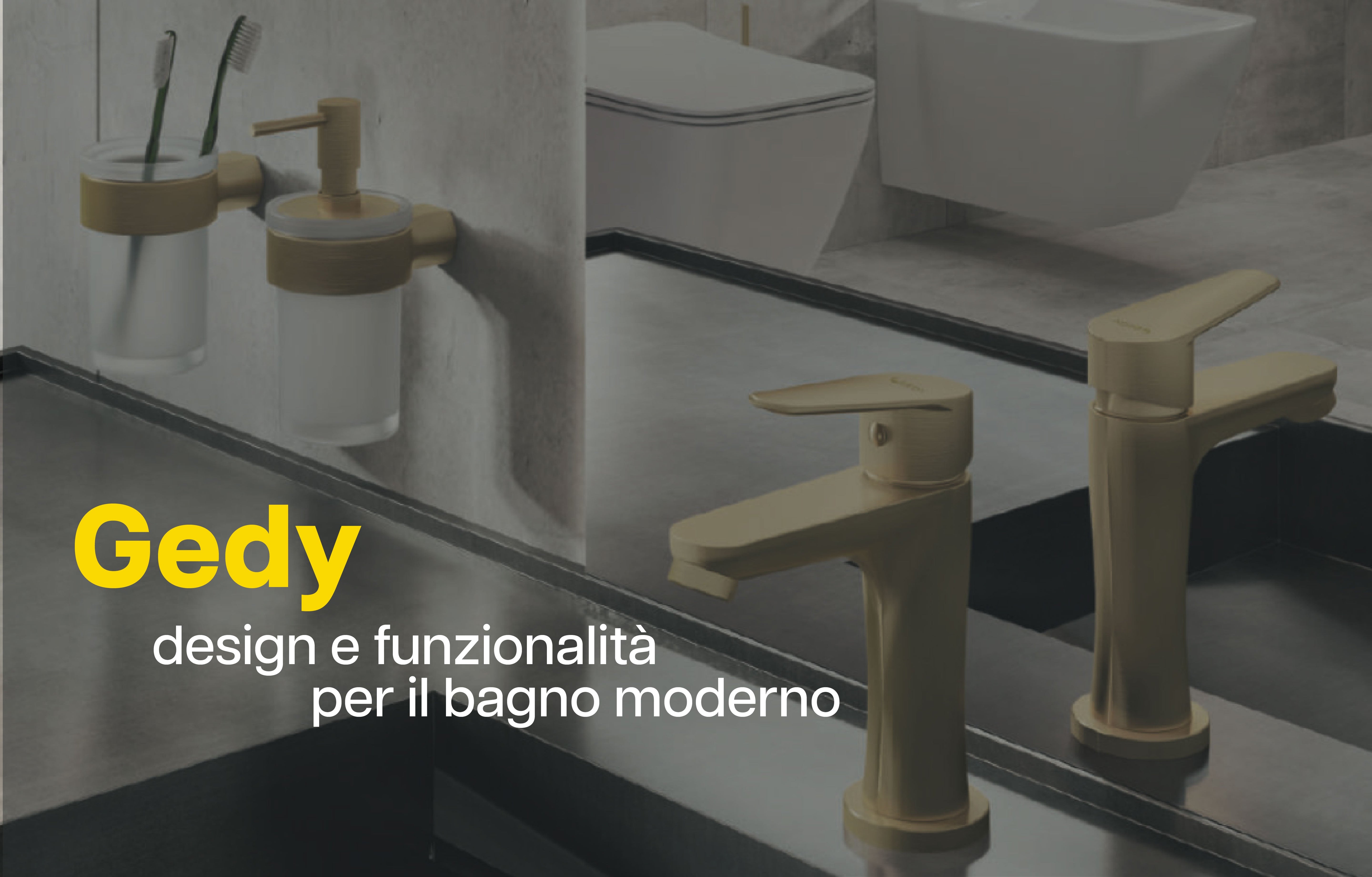 Gedy: design e funzionalità per il bagno moderno
