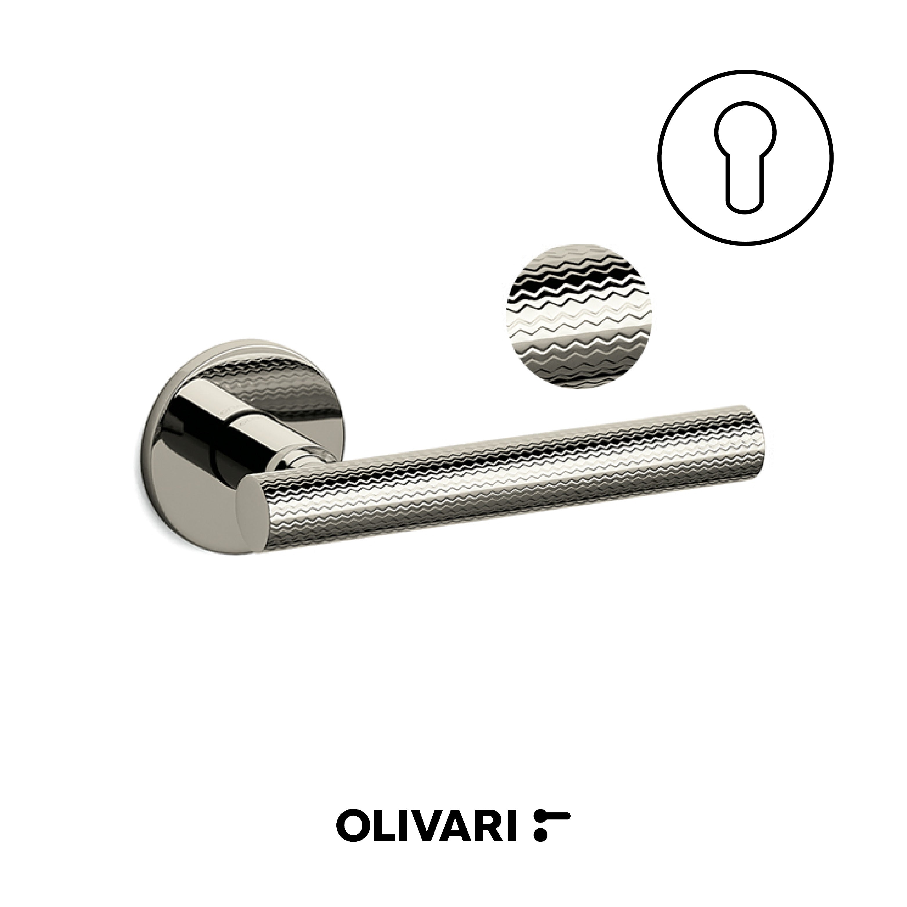 Atena Rank - Olivari Maniglia per porta interna - Imhoff Handles