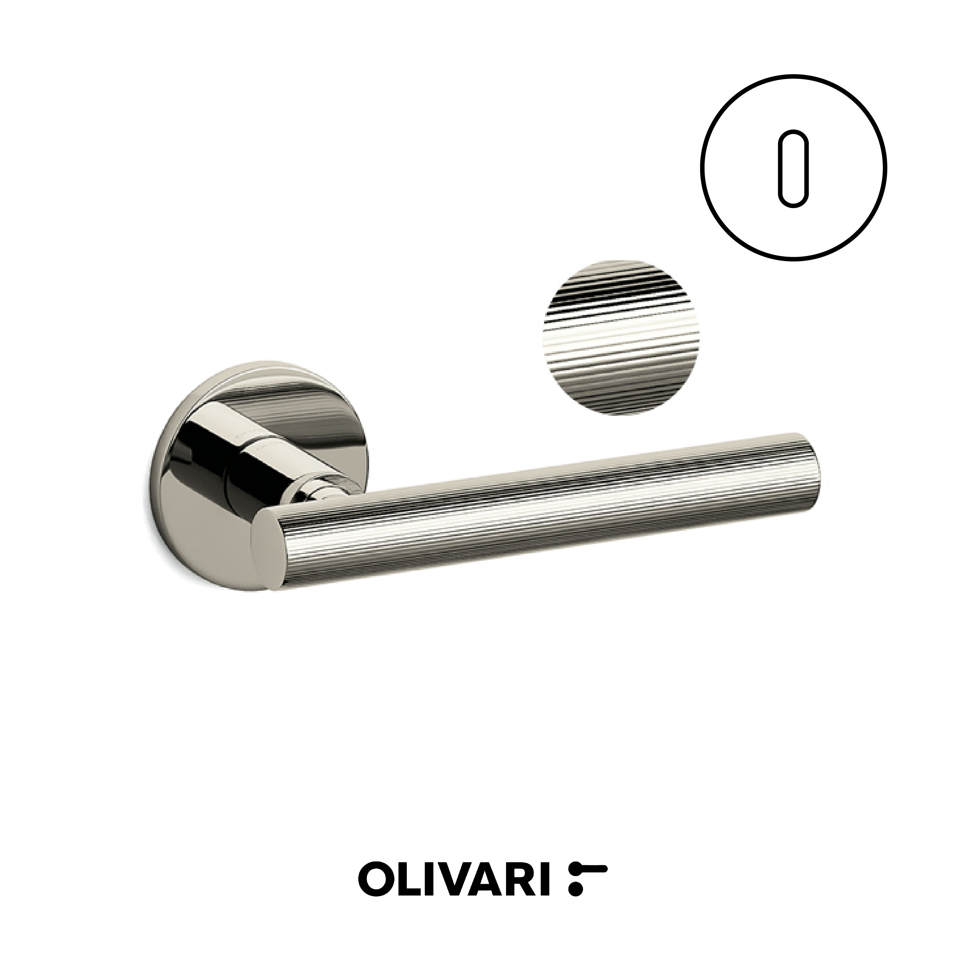 Atena Ligne - Olivari Maniglia per porta interna - Imhoff Handles