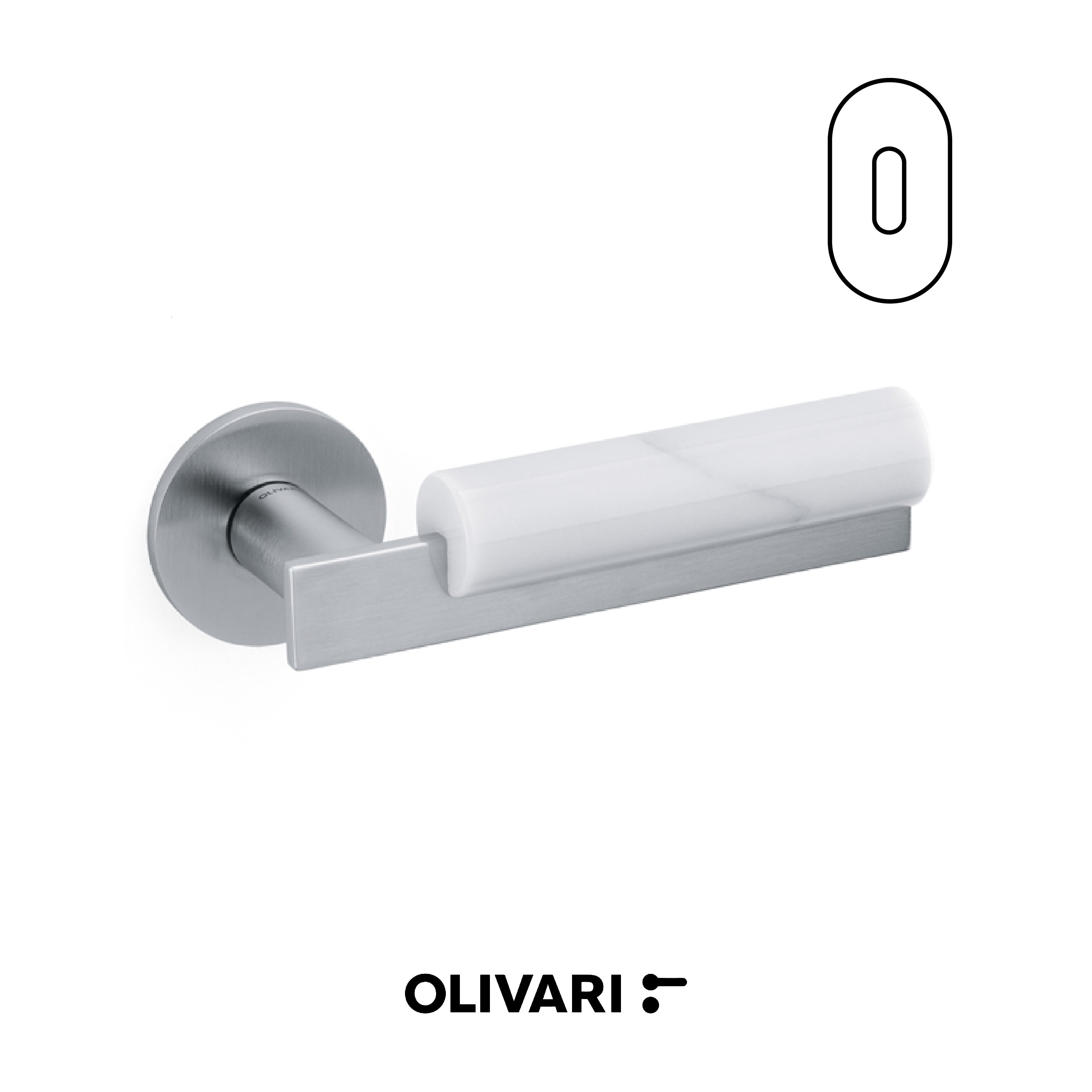 Bau - Olivari Maniglia per porta interna - Imhoff Handles