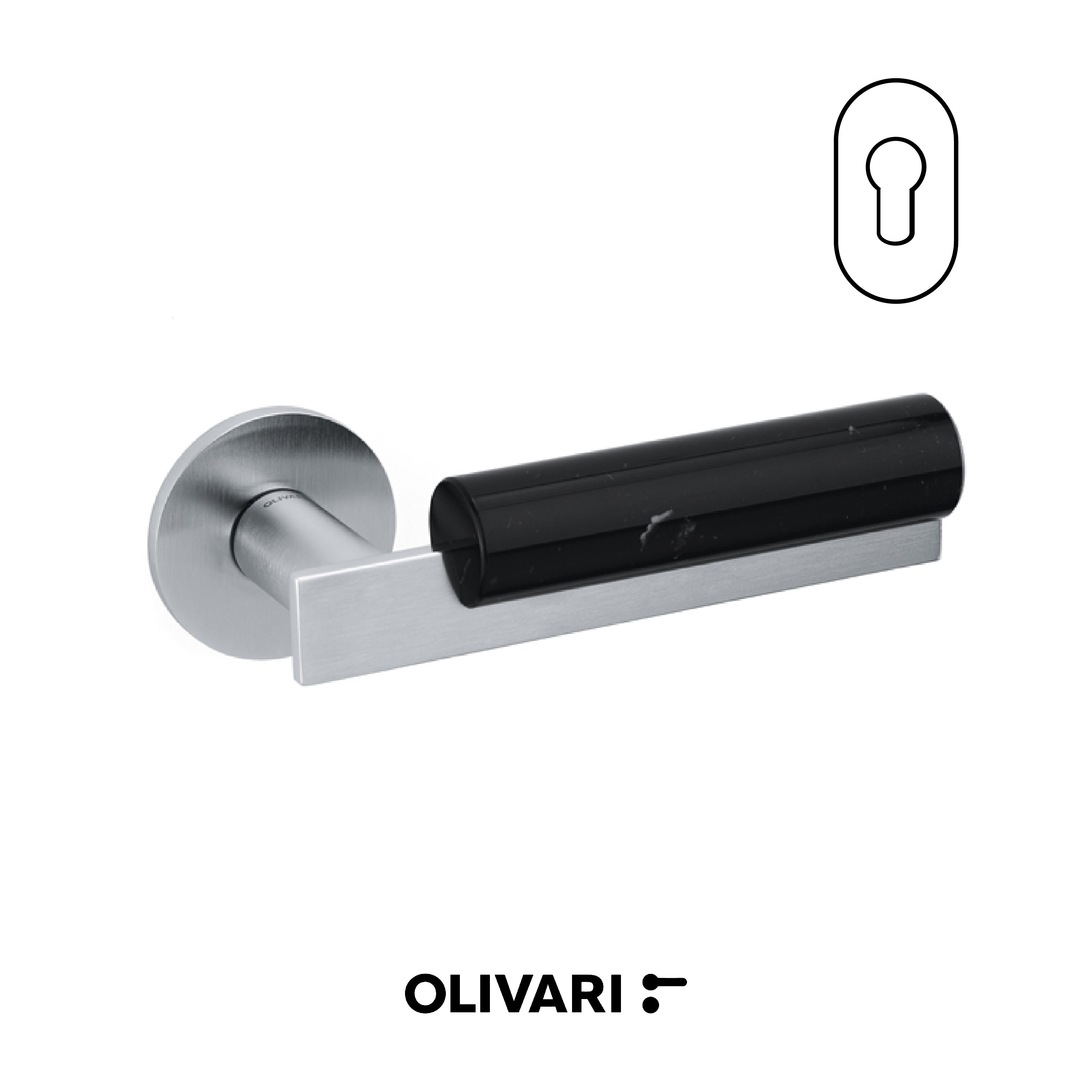 Bau - Olivari Maniglia per porta interna - Imhoff Handles