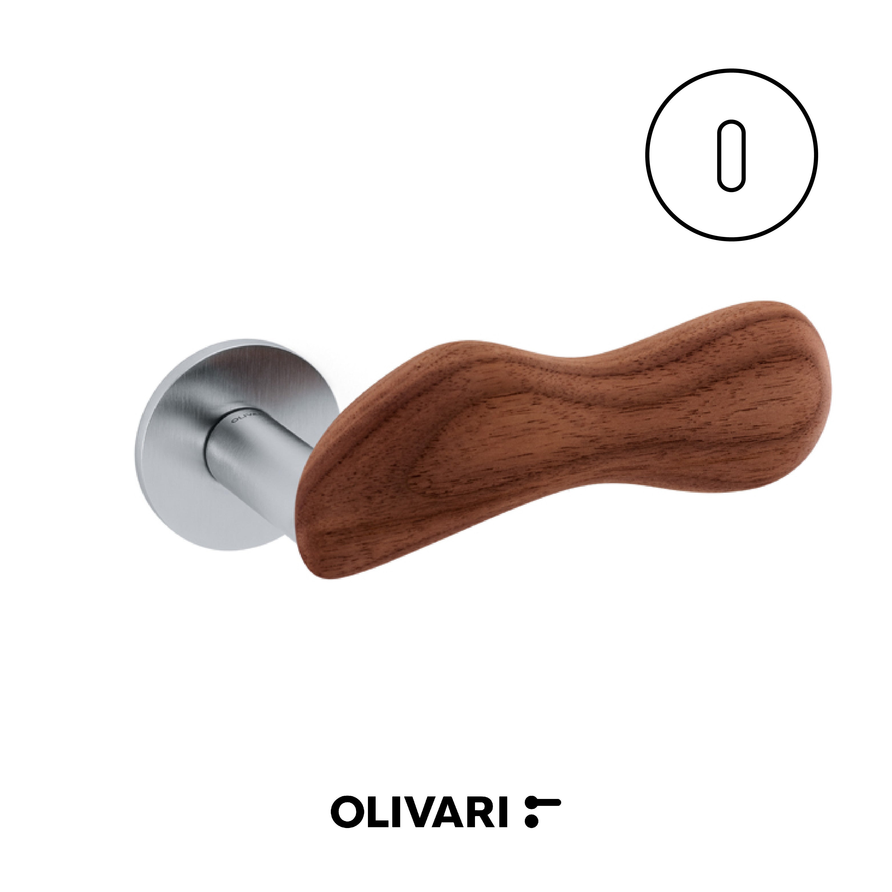 Chelsea legno - Olivari Maniglia per porta interna