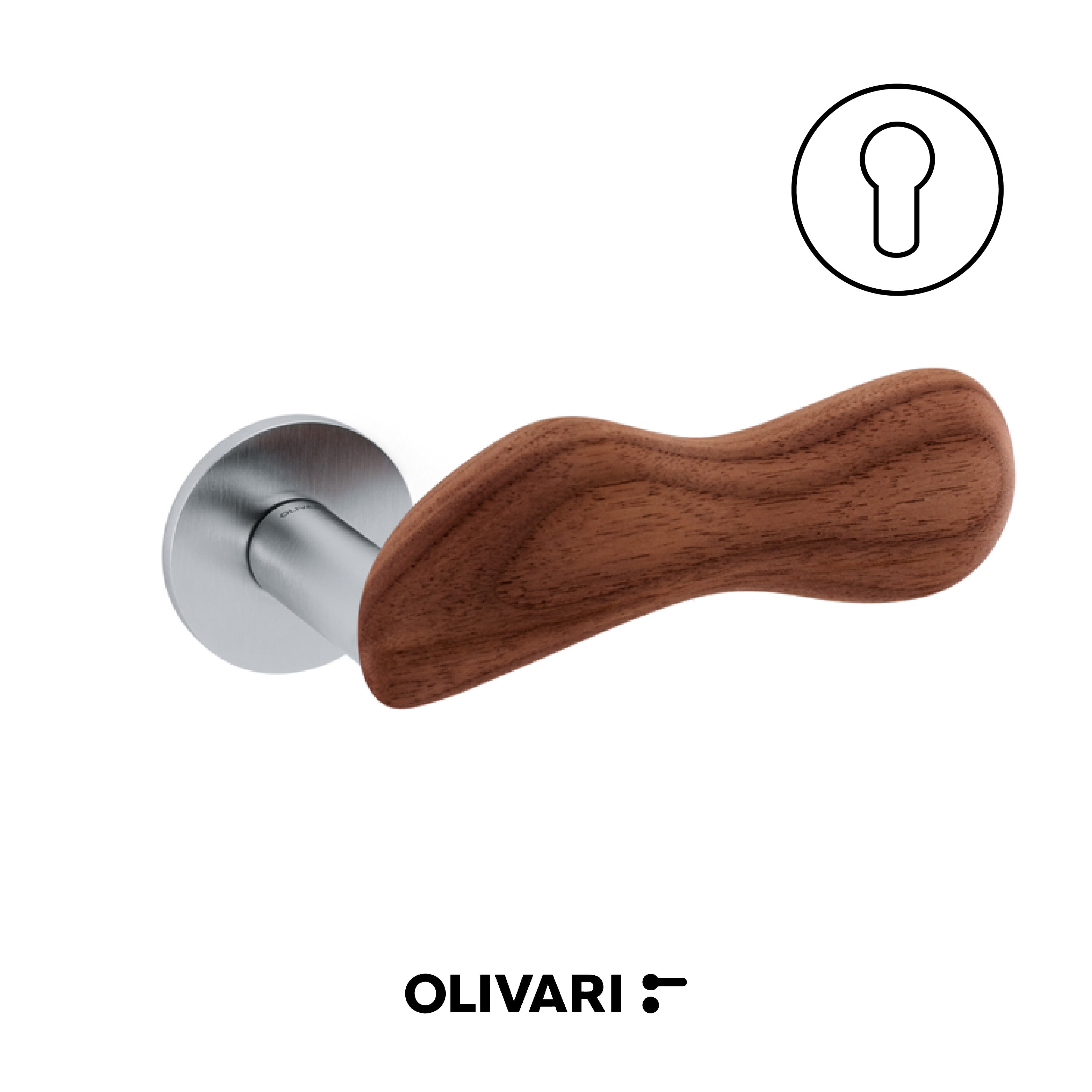 Chelsea legno - Olivari Maniglia per porta interna