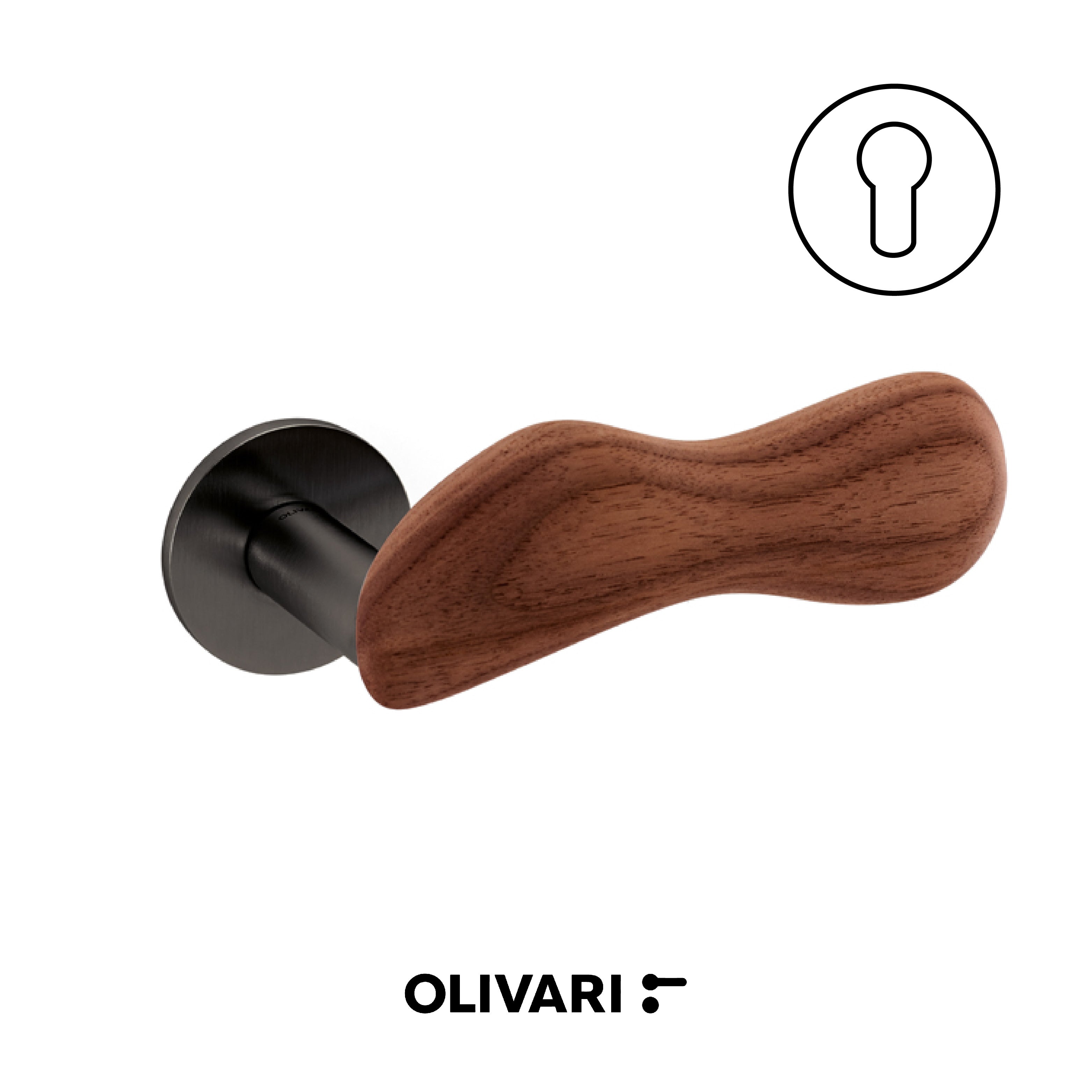 Chelsea legno - Olivari Maniglia per porta interna