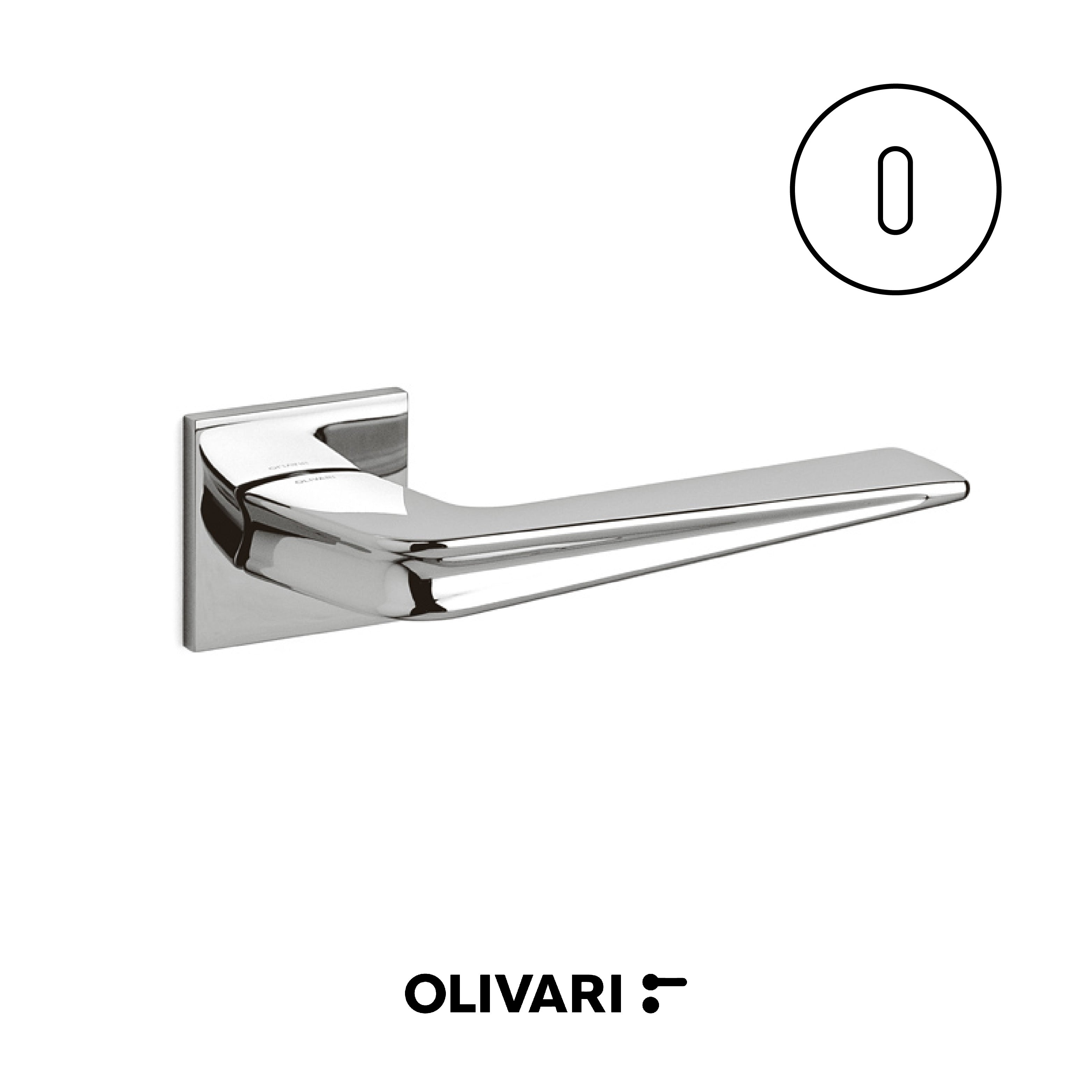 Chevron - Olivari maniglia per porta interna - Imhoff Handles