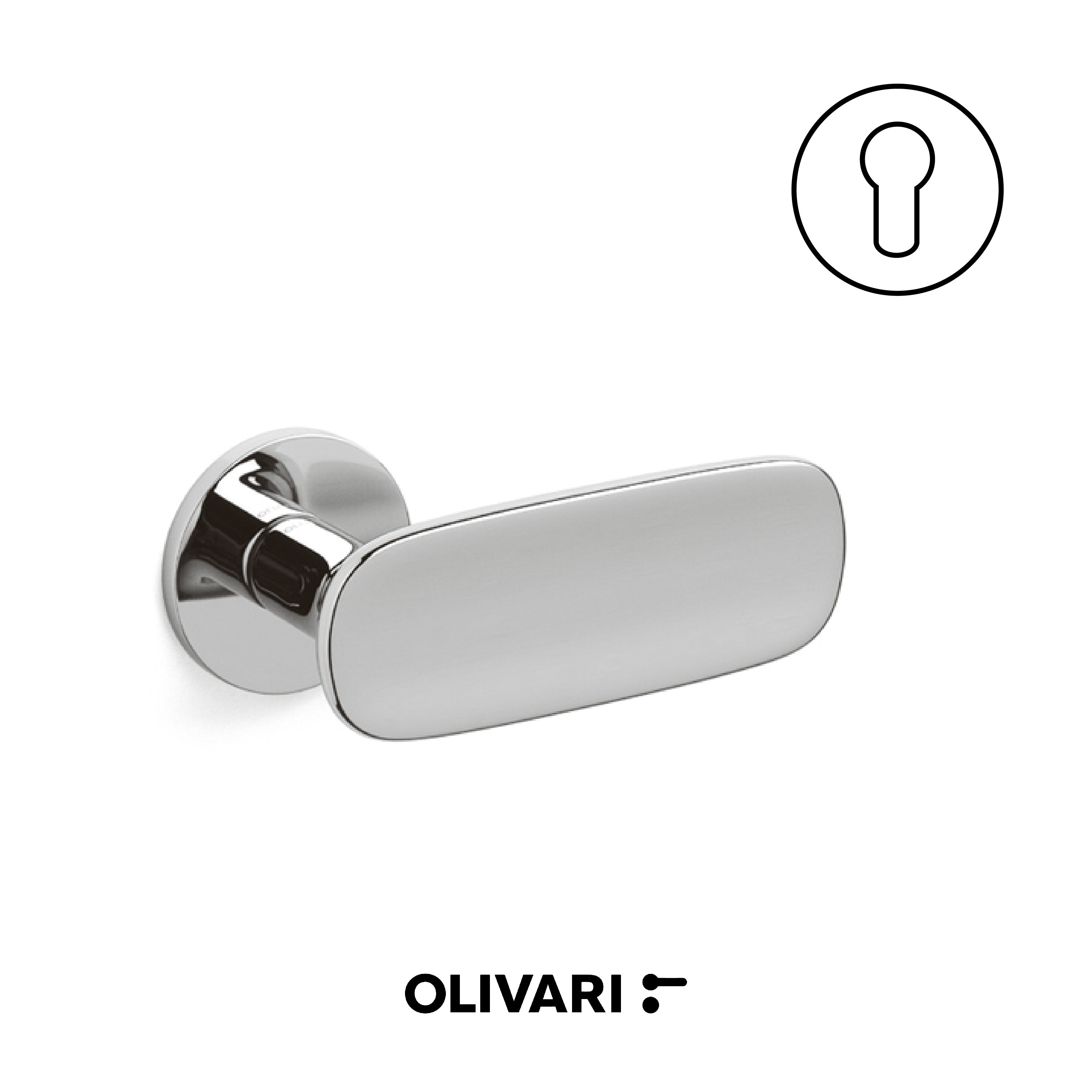 Conca - Olivari Maniglia per porta interna - Imhoff Handles