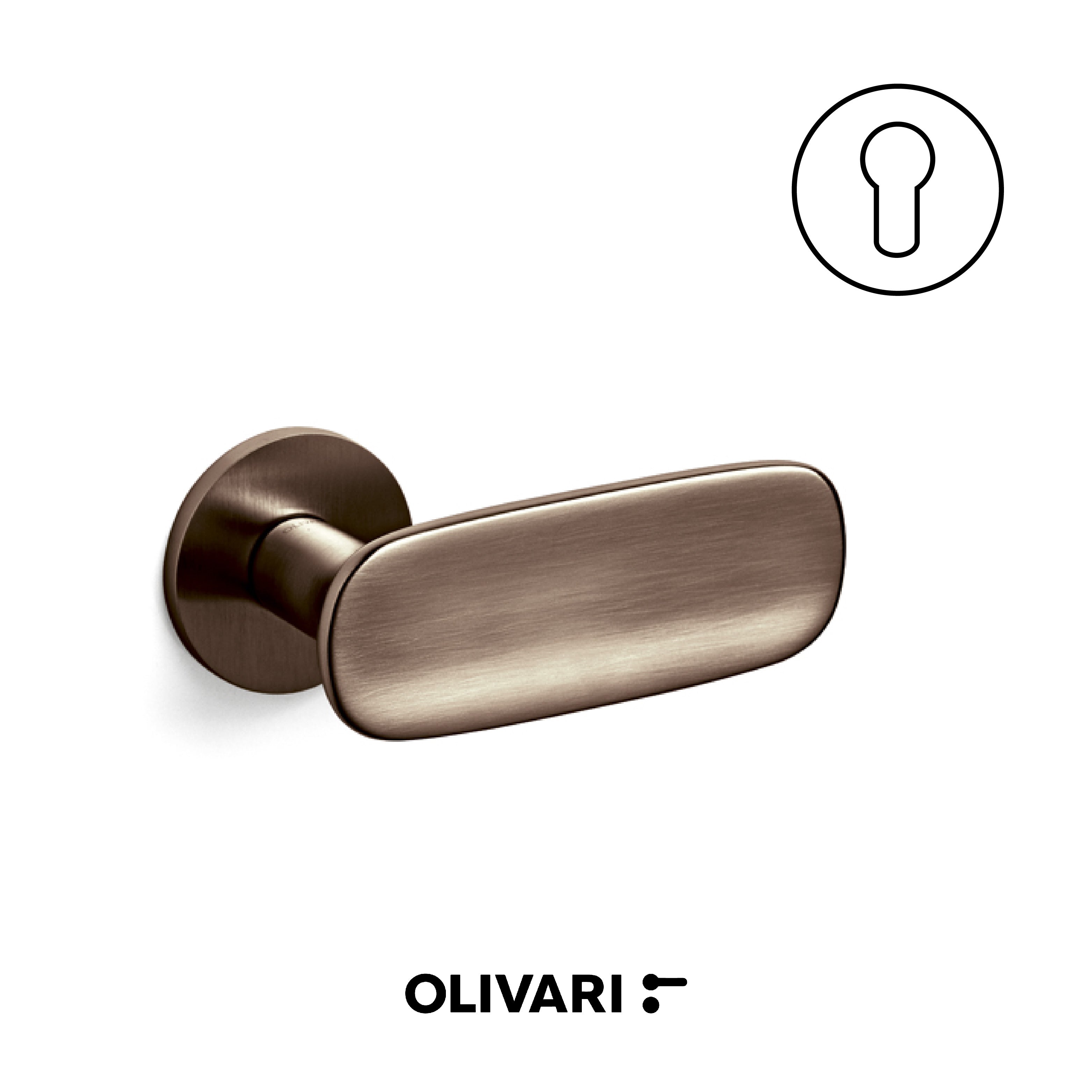 Conca - Olivari Maniglia per porta interna - Imhoff Handles