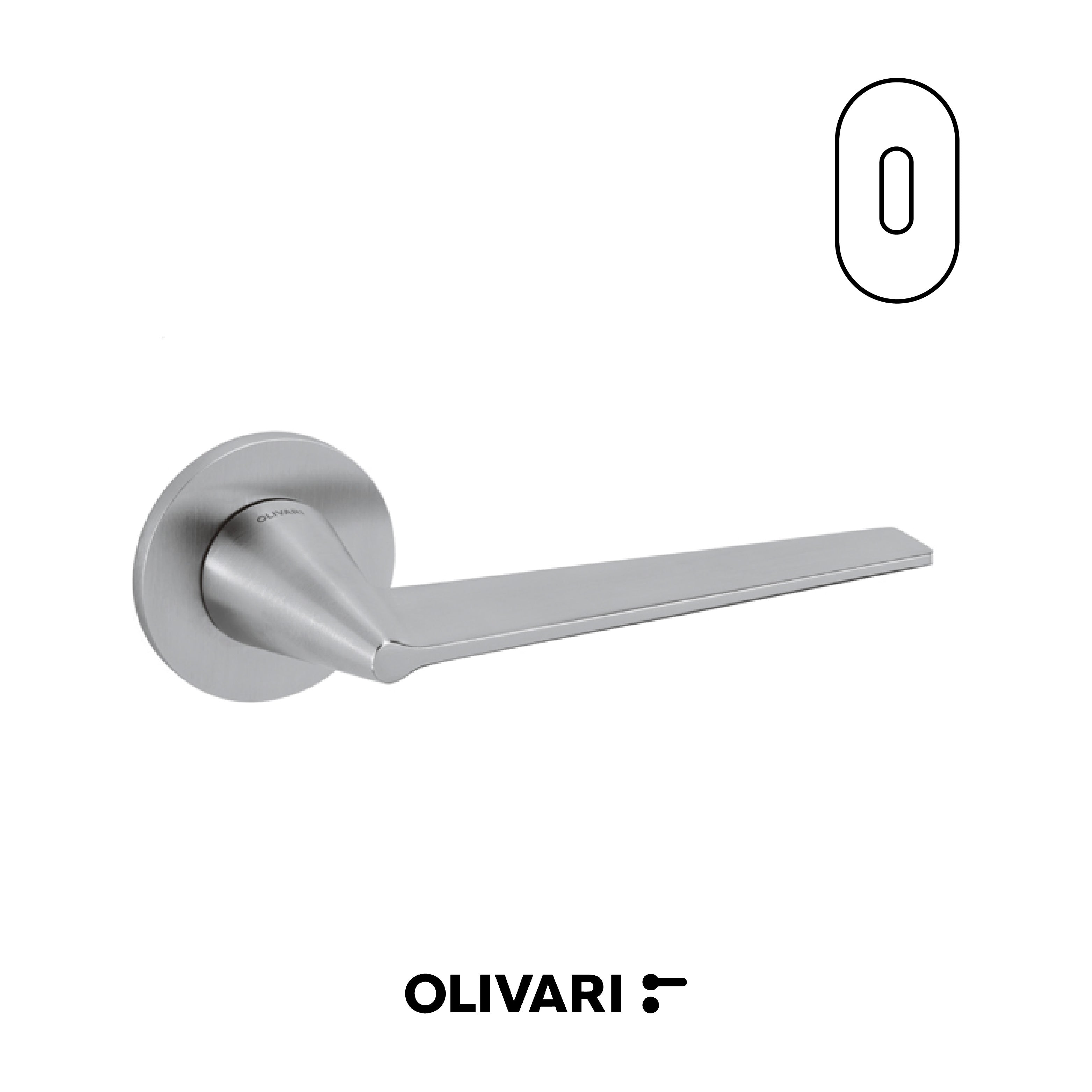 Cono - Olivari Maniglia per porta interna - Imhoff Handles