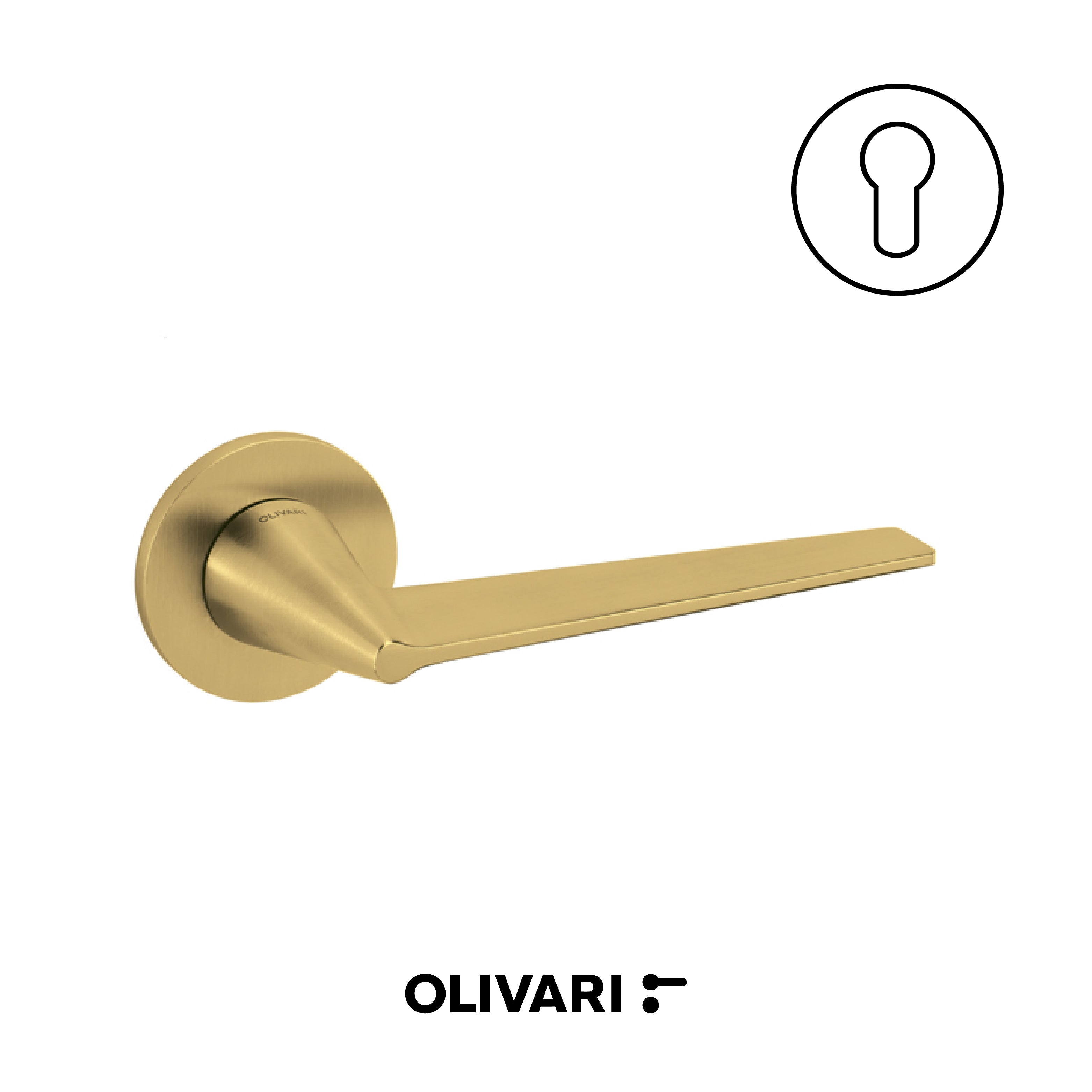 Cono - Olivari Maniglia per porta interna - Imhoff Handles