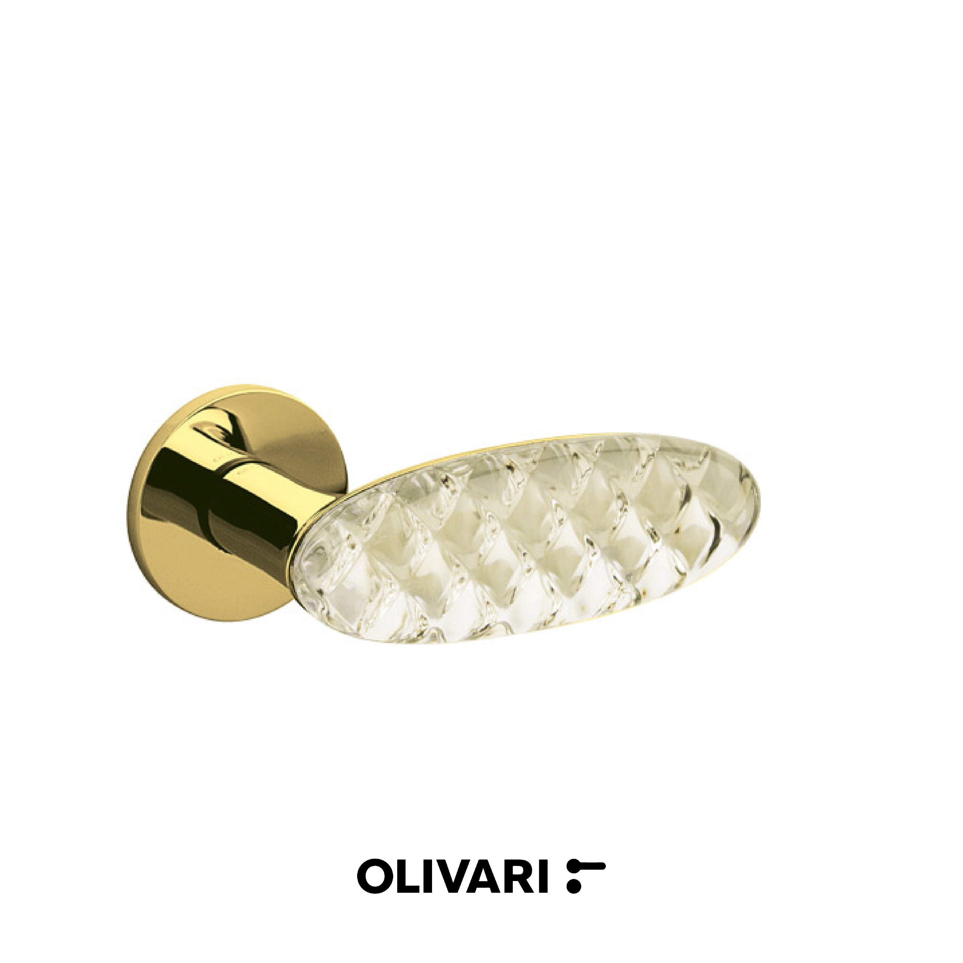 Crystal Royal - Olivari Maniglia per porta interna - Imhoff Handles