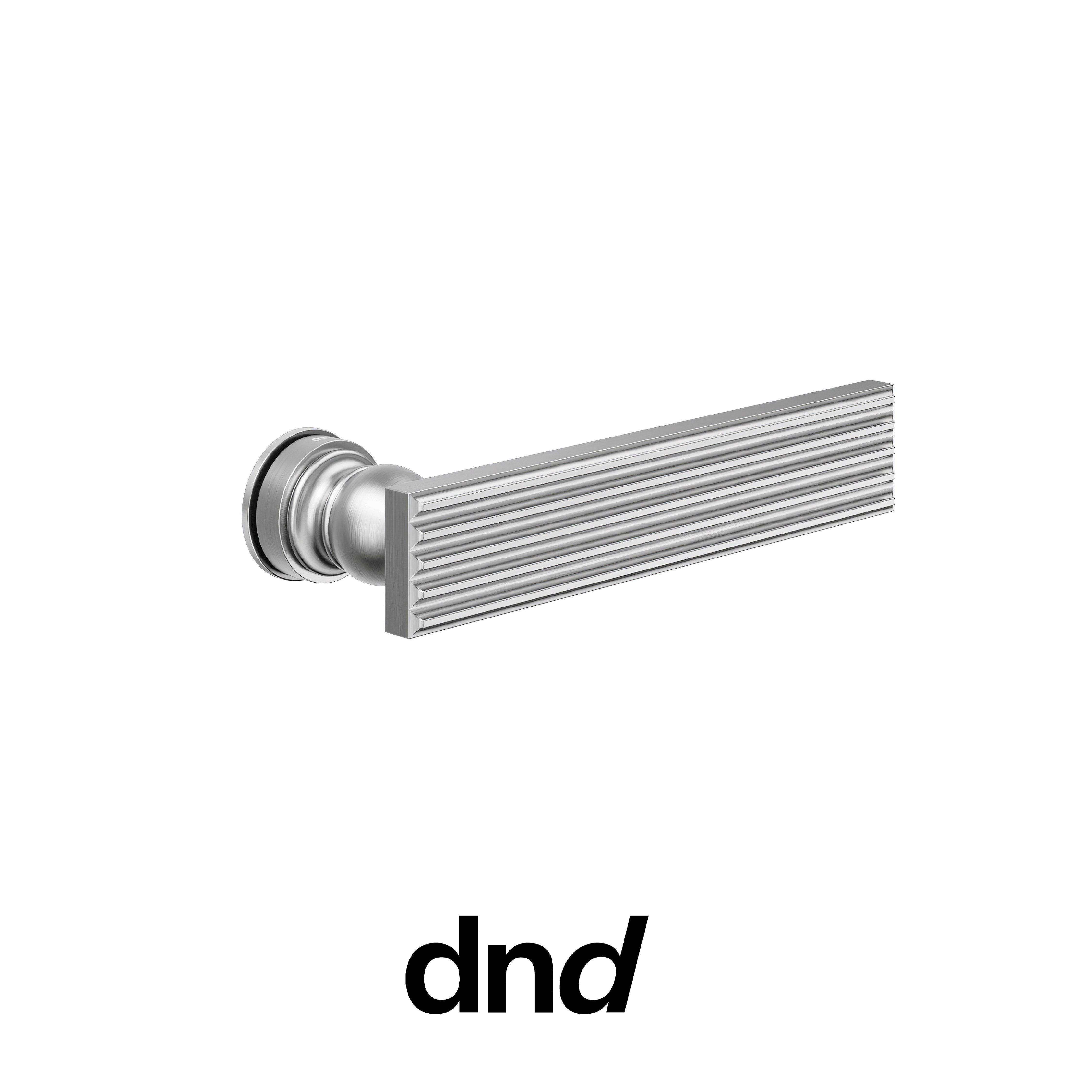 DND Eleonora - Maniglia per porta interna - OCS - Cromo satinato / Unico tonda Ø 30 - 2 mm / No