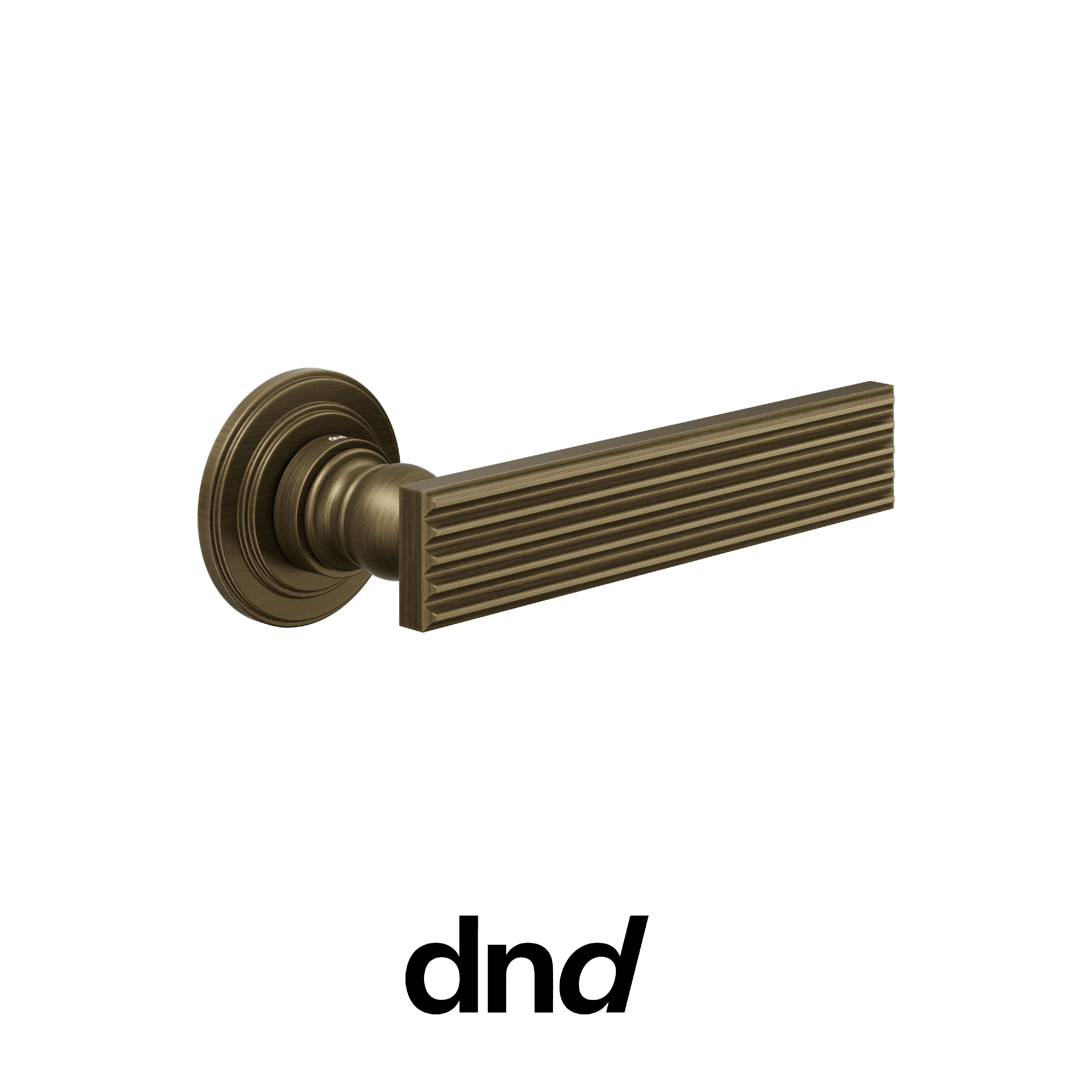 DND Eleonora - Maniglia per porta interna - OGH - Bronzo satinato opaco / Lucrezia / No