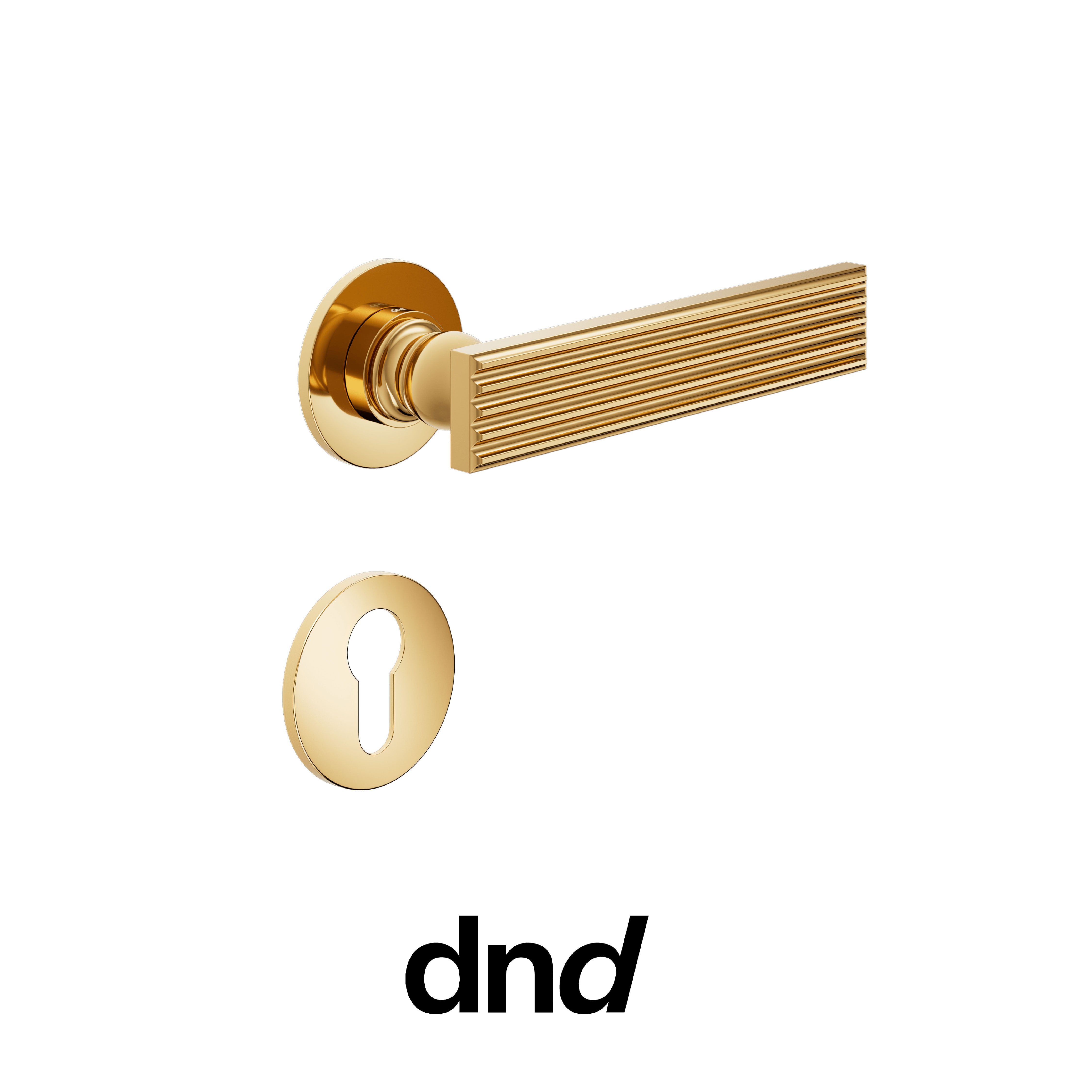 DND Eleonora - Maniglia per porta interna - OGH - Bronzo satinato opaco / Lucrezia / No