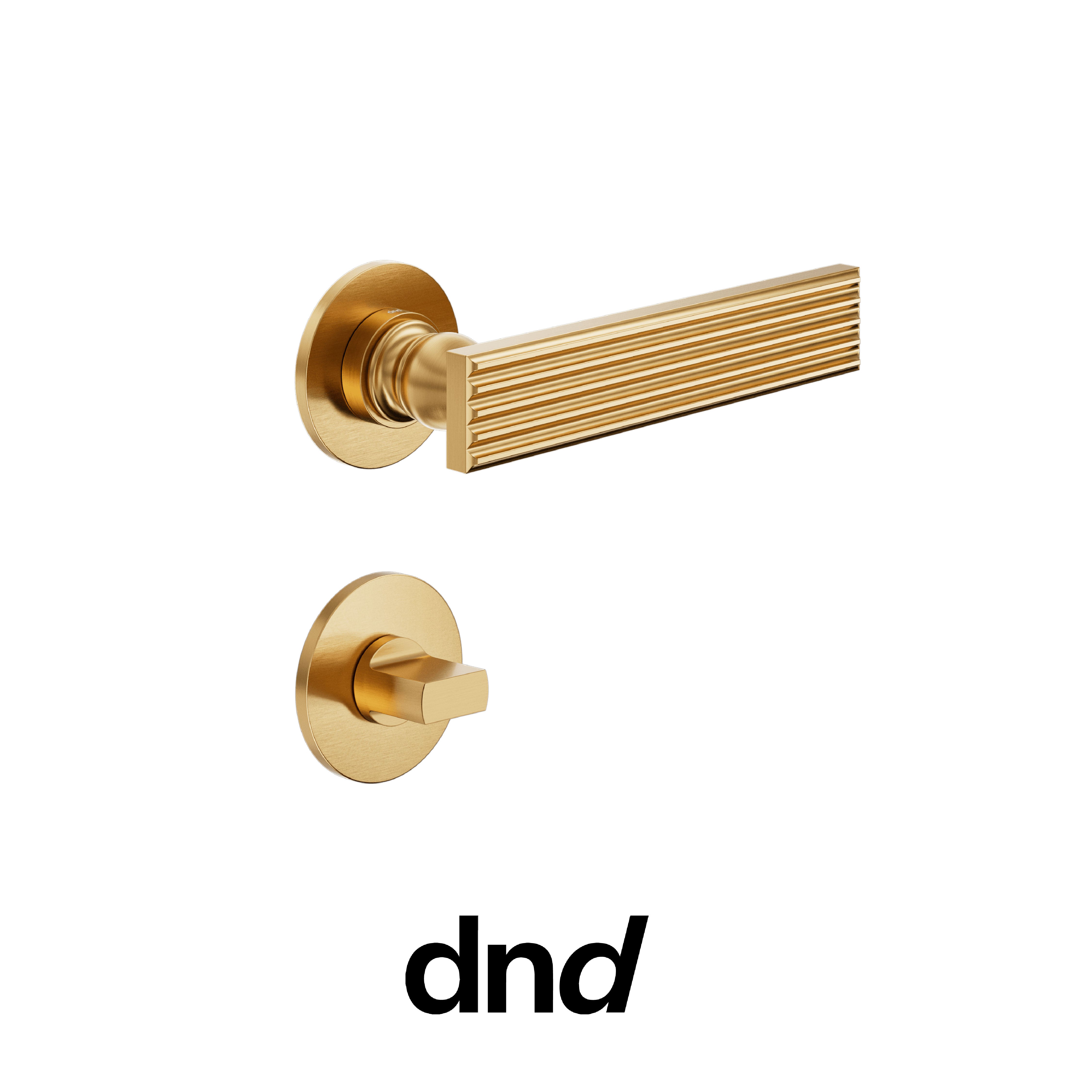 DND Eleonora - Maniglia per porta interna - OGH - Bronzo satinato opaco / Lucrezia / No