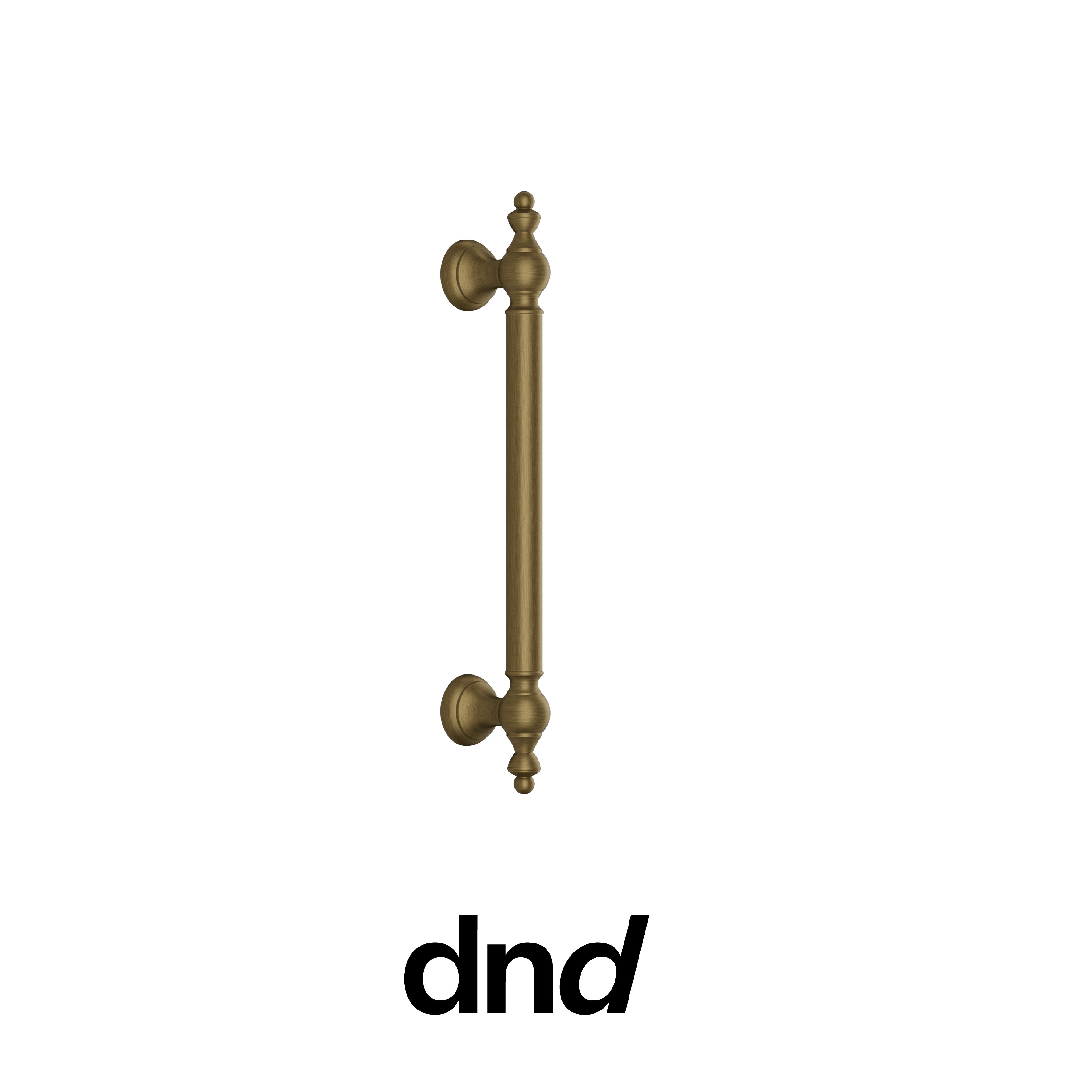 DND Domus - Maniglioni per porte e portoni - OGH - Bronzo satinato opaco / Maniglione Domus 300 mm
