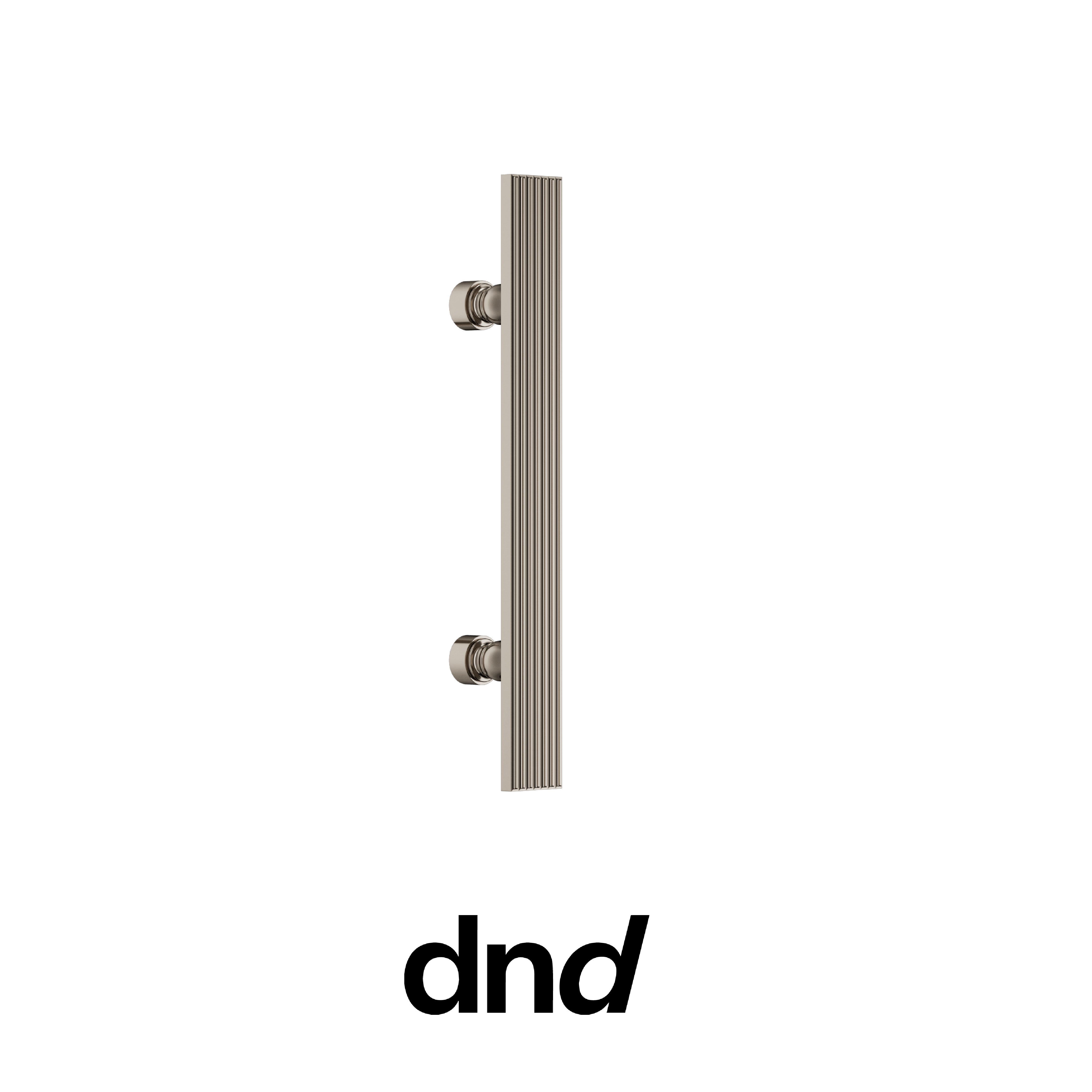 DND Eleonora - Maniglioni per porte e portoni - PVN - Nickel lucido / Maniglione Eleonora 342 mm