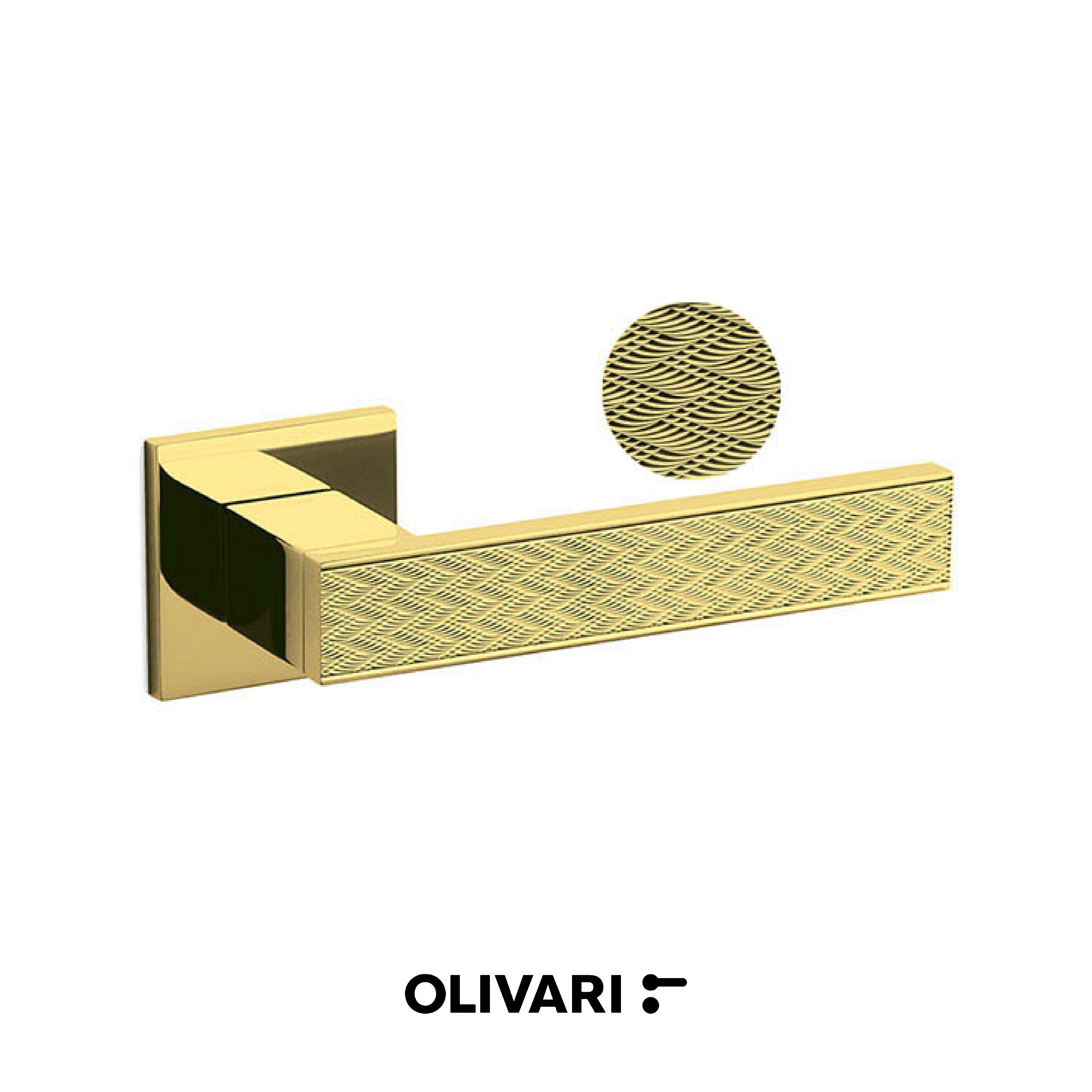 Diana Chevron -  Olivari Maniglia per porta interna - Imhoff Handles