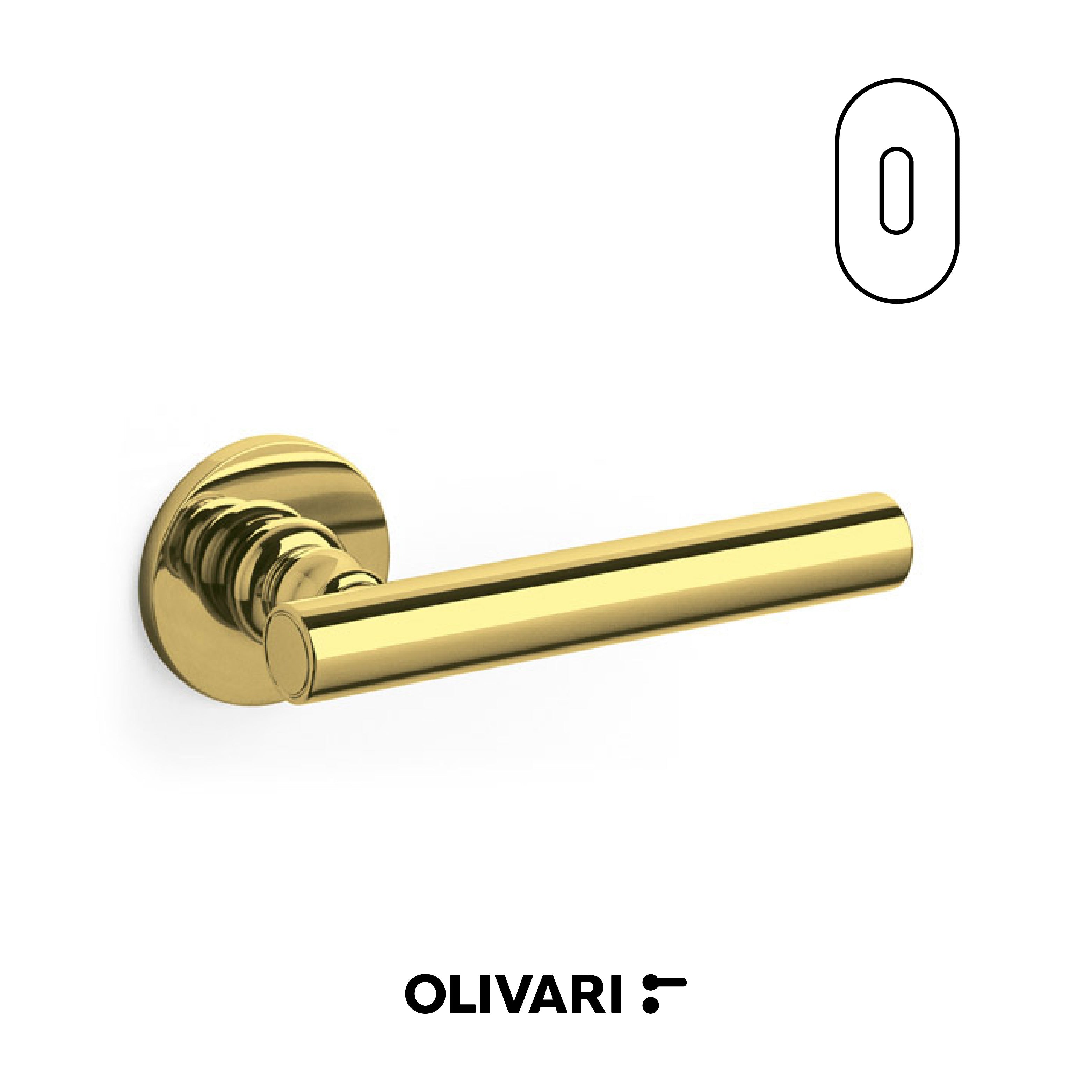 Dolce Vita - Olivari Maniglia per porta interna - Imhoff Handles