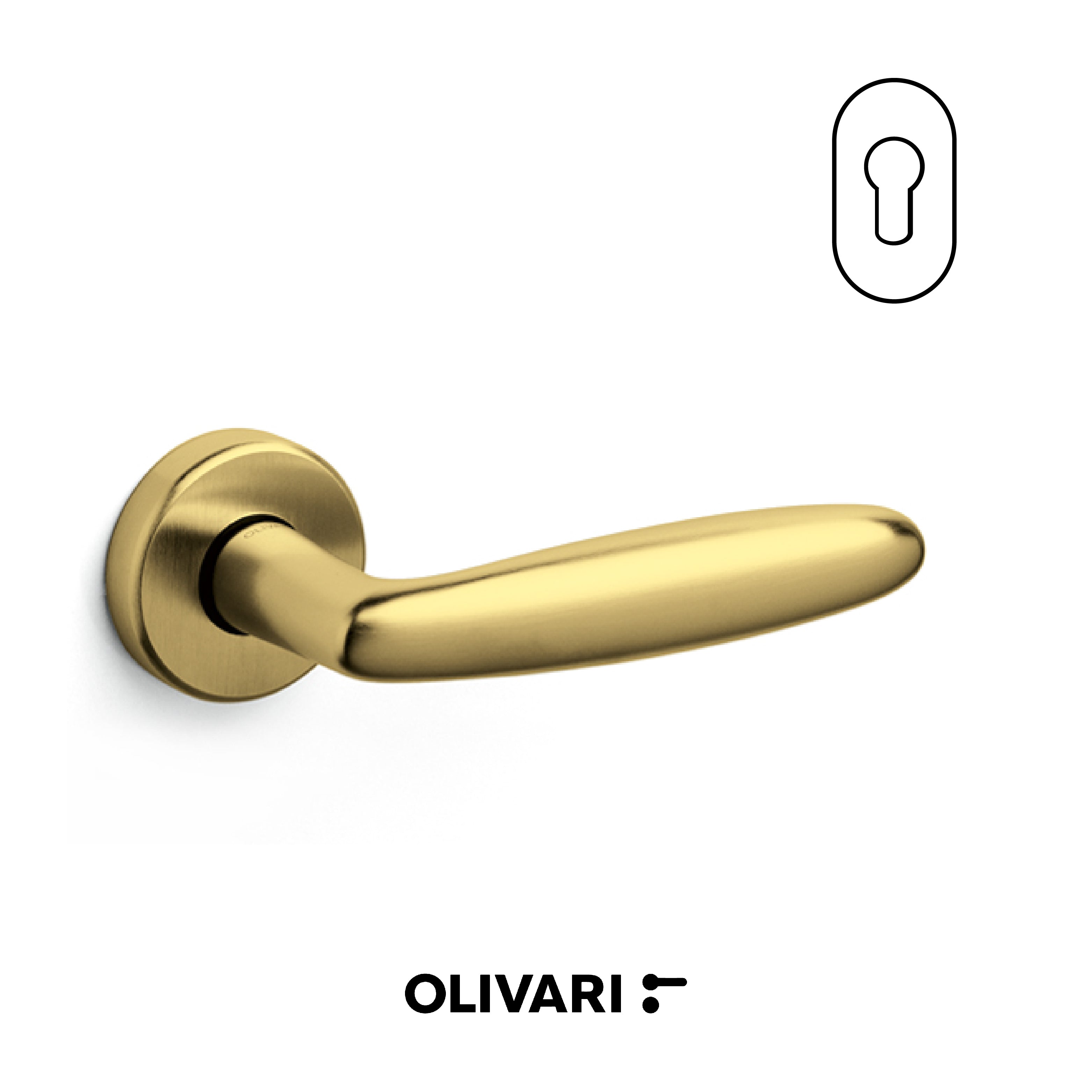 Flaminia - Olivari Maniglia per porta interna