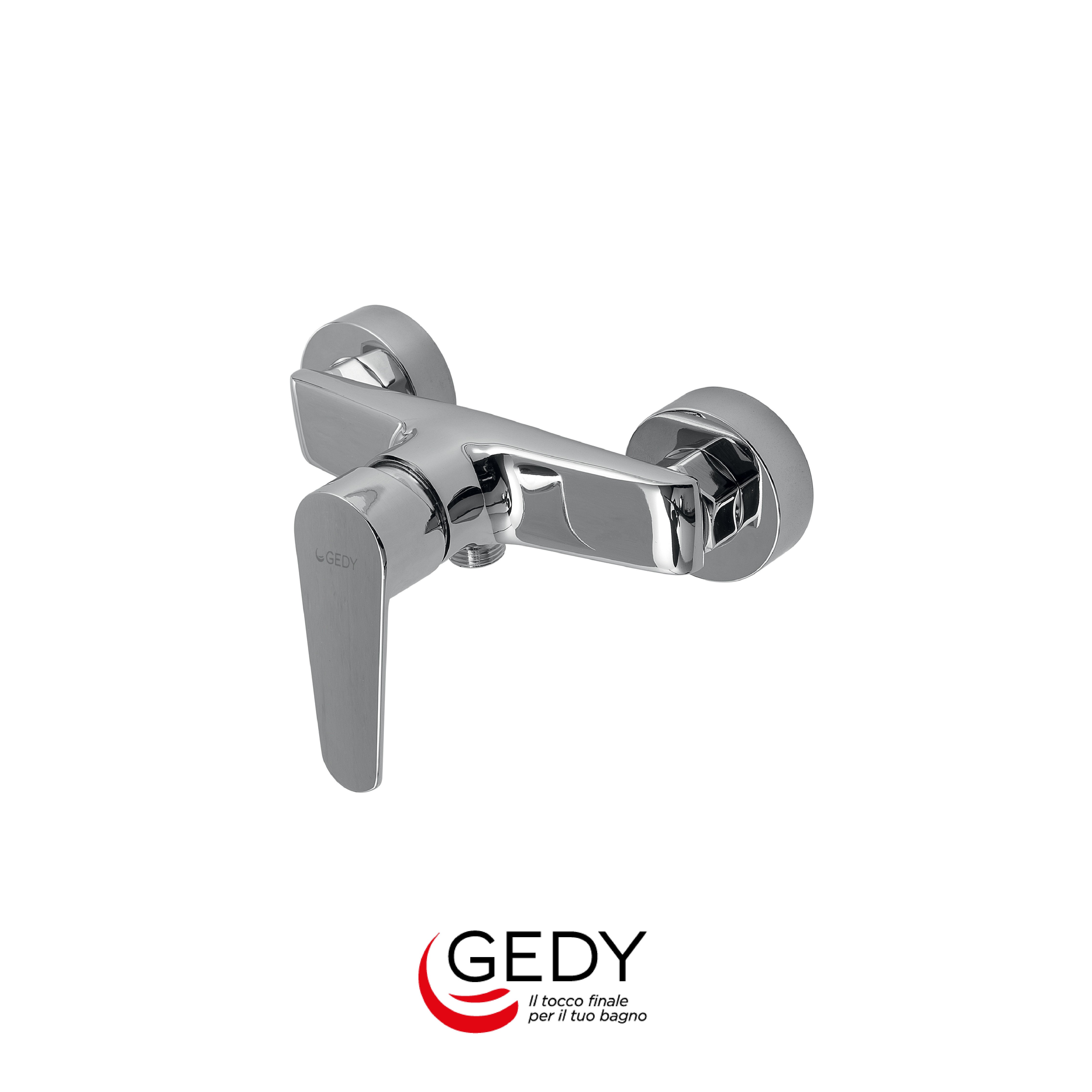 GEDY Como - Miscelatore monocomando esterno doccia - 13 - Cromato - chromed