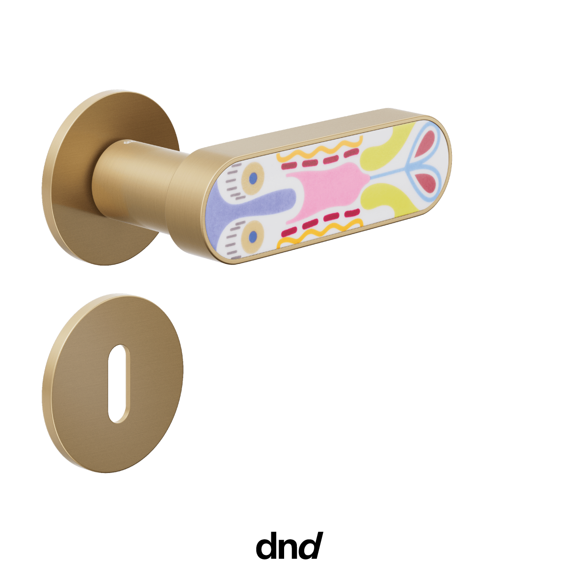 Crisalide mini - DND Maniglia per porta interna