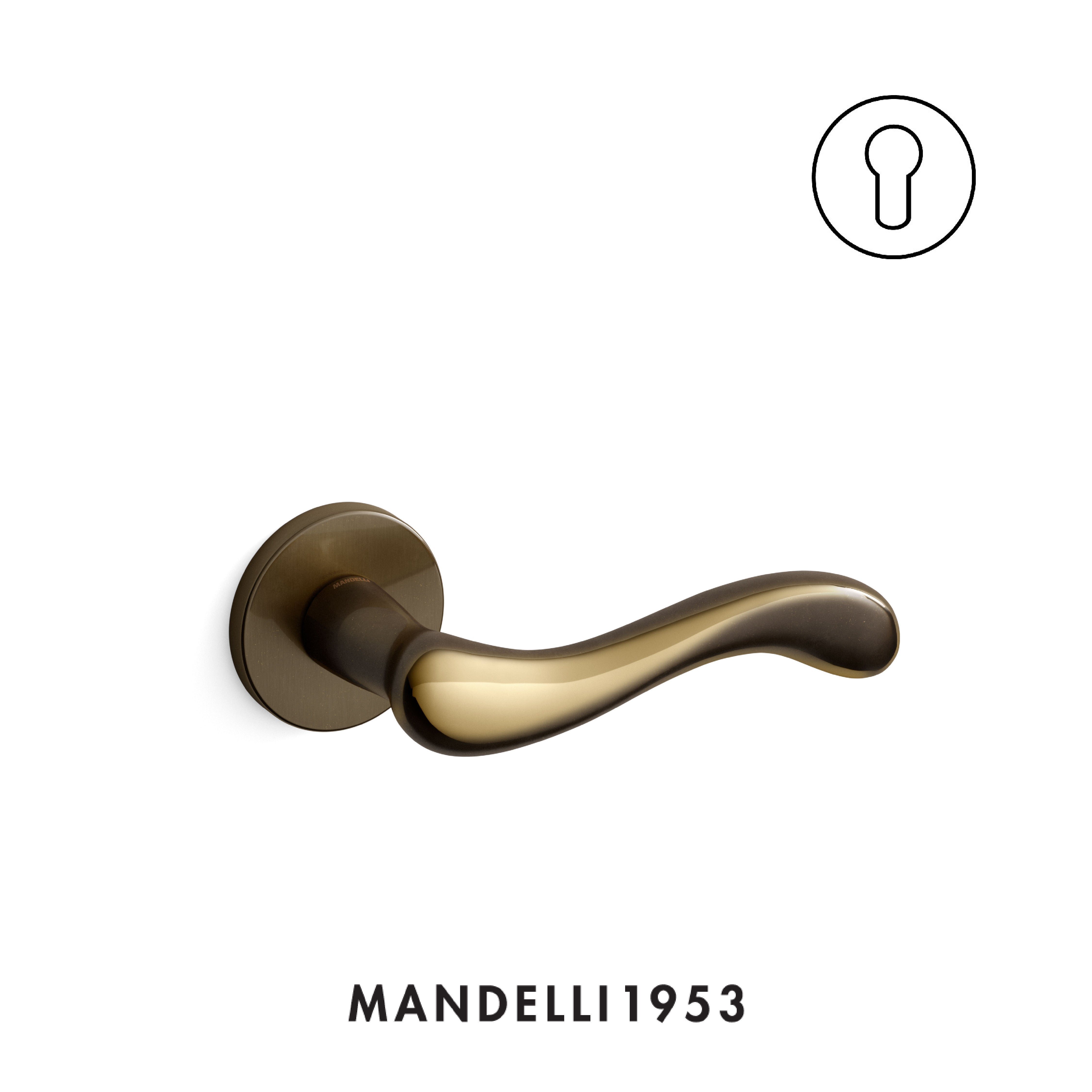 MANDELLI 1953 Ande - Maniglia per porta interna