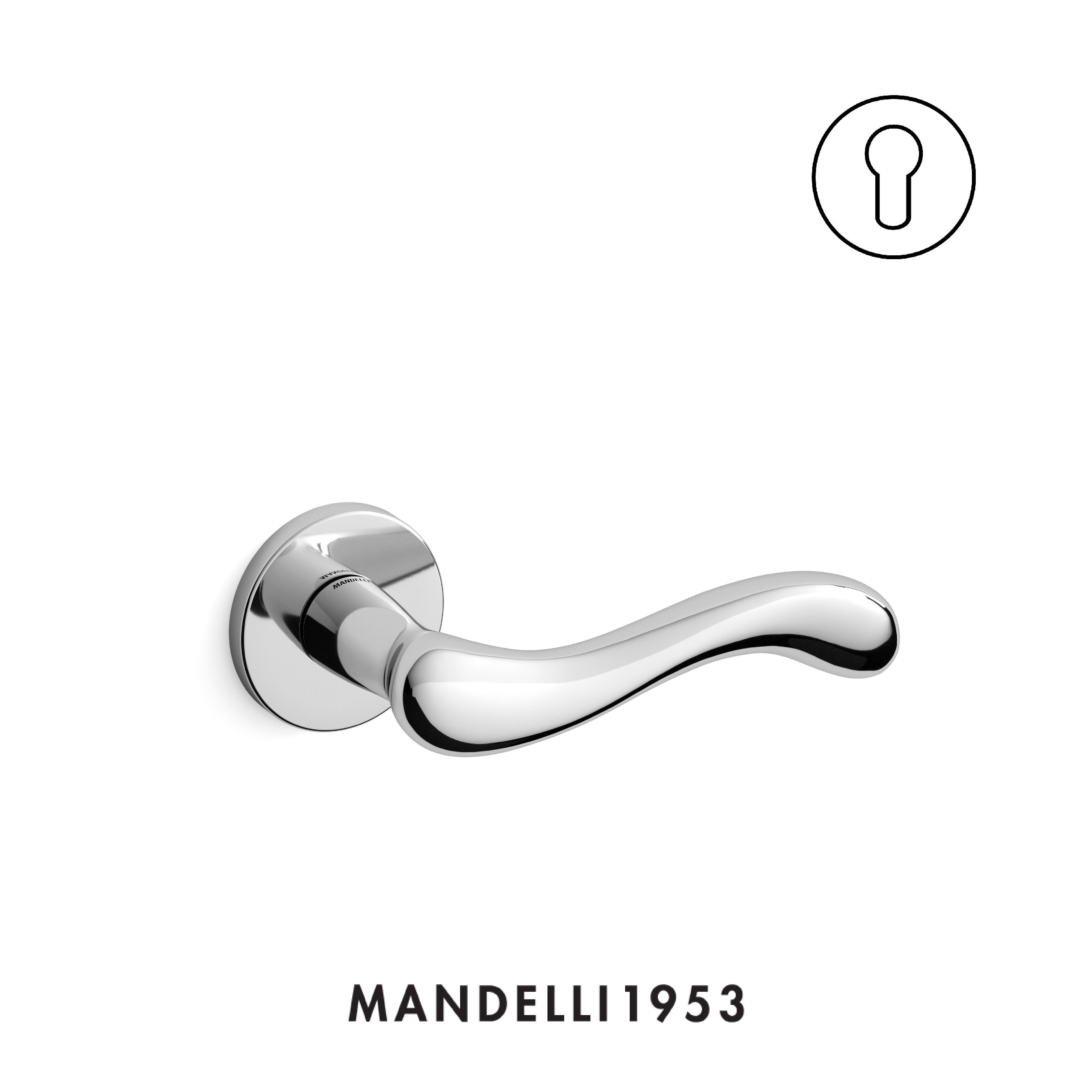 MANDELLI 1953 Ande - Maniglia per porta interna