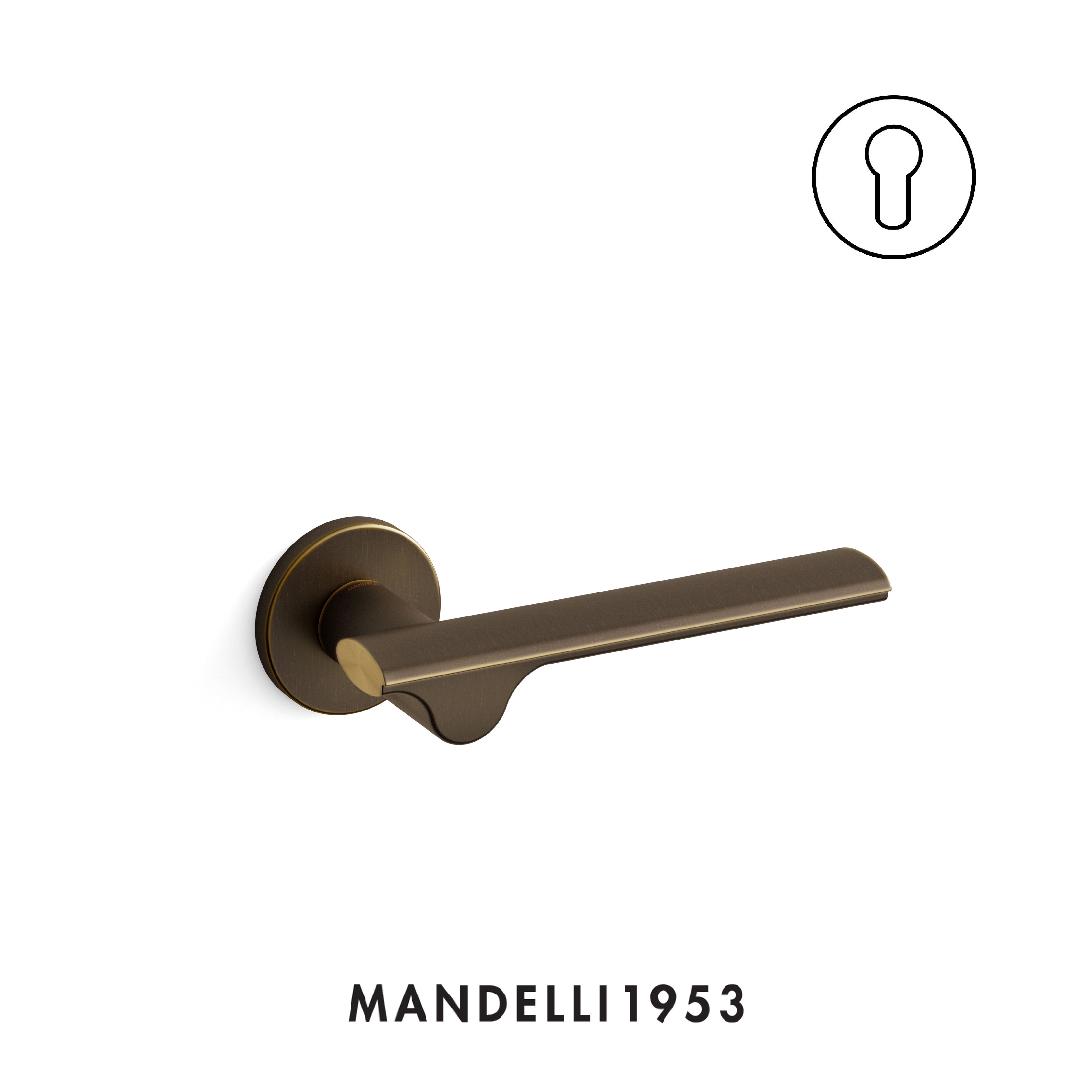 MANDELLI 1953 Ara - Maniglia per porta interna