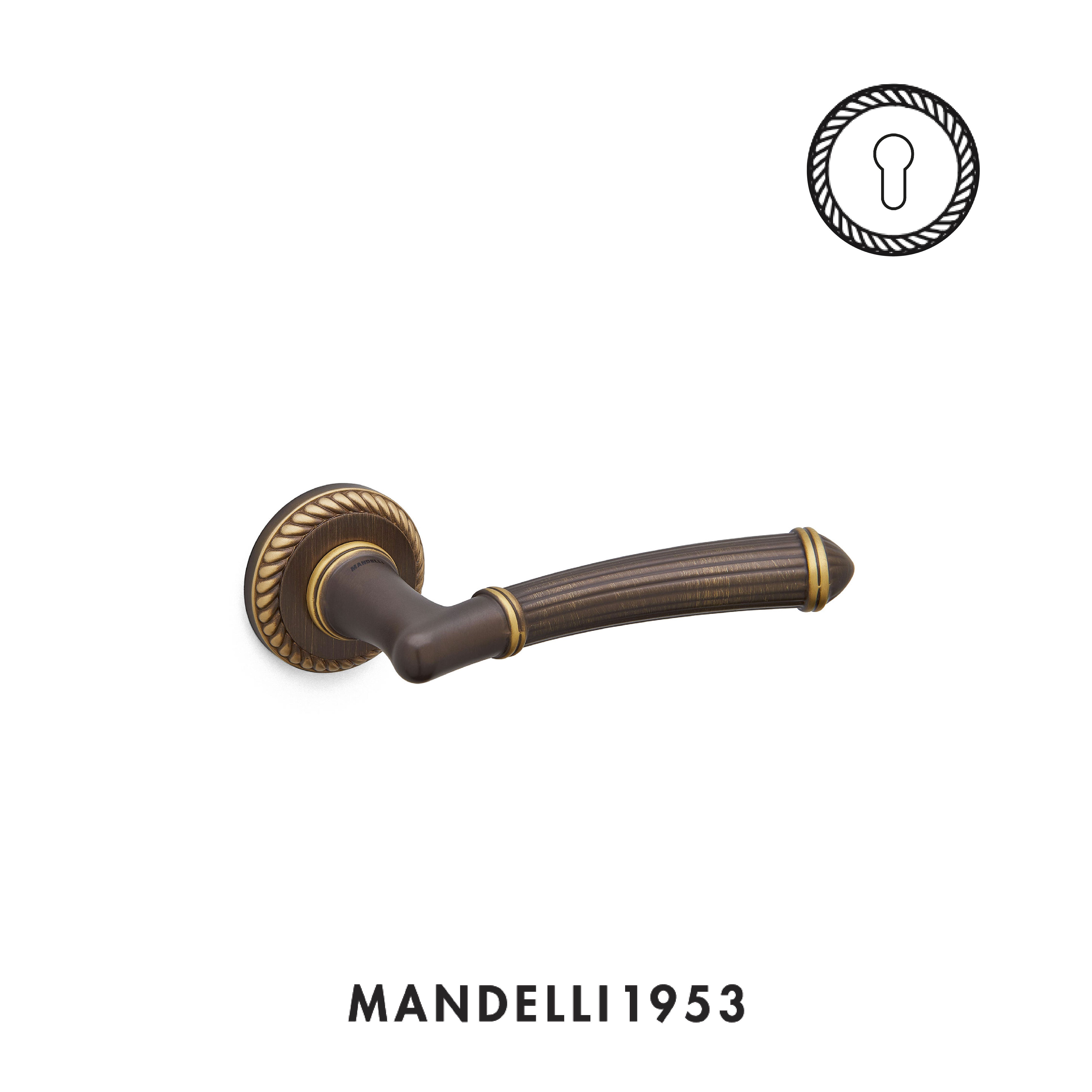 MANDELLI 1953 Aurora - Maniglia per porta interna