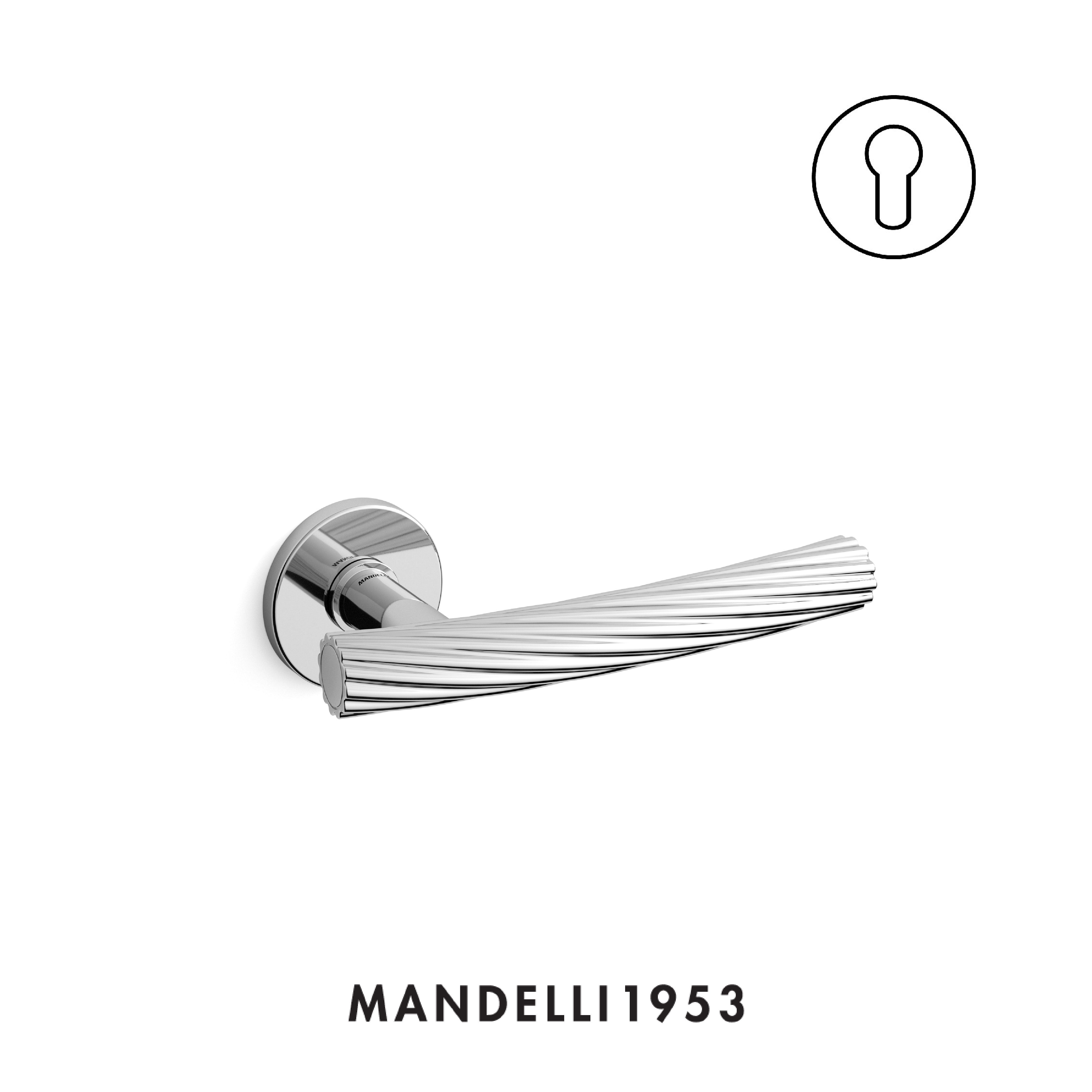 MANDELLI 1953 Fusilla - Maniglia per porta interna
