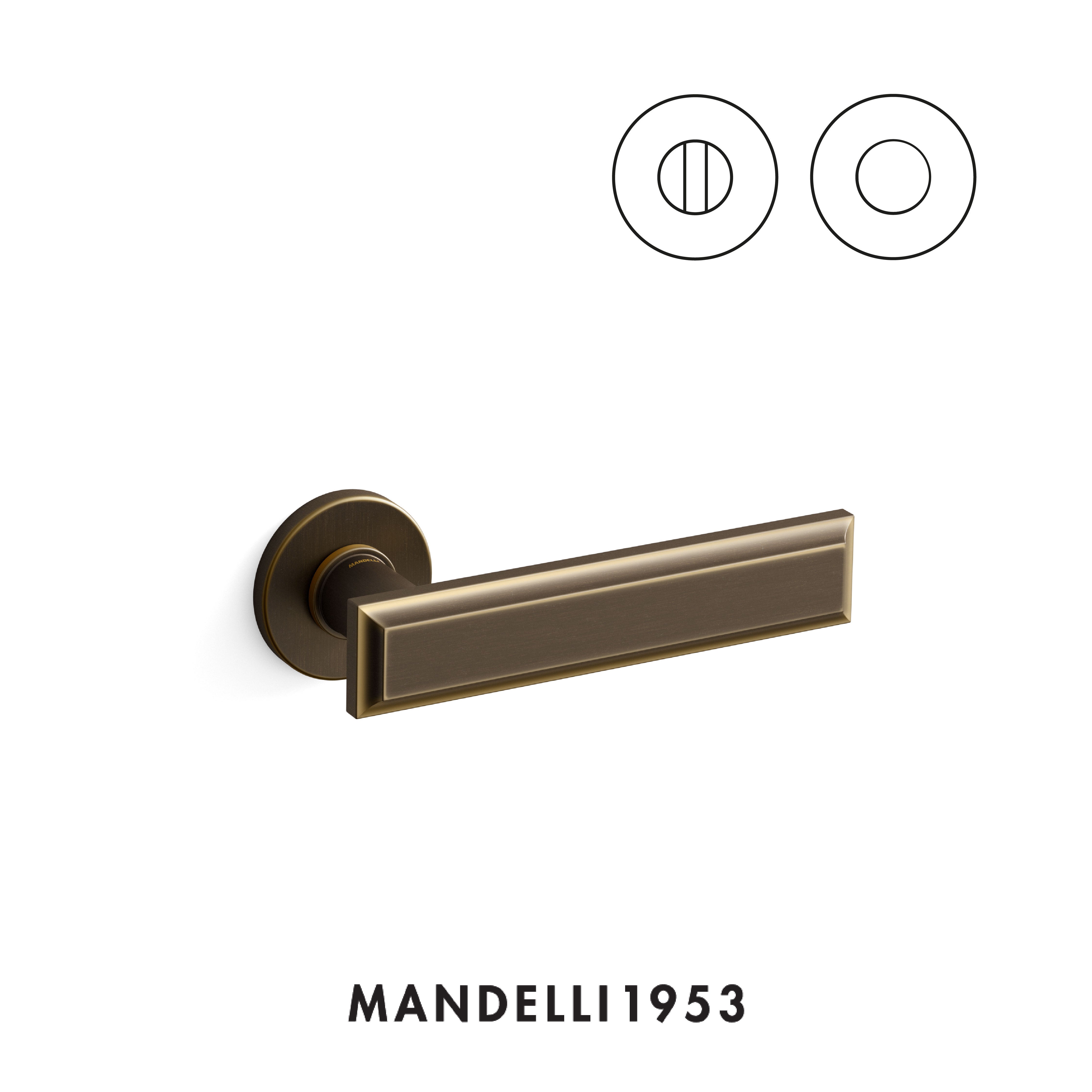 MANDELLI 1953 Kuki - Maniglia per porta interna