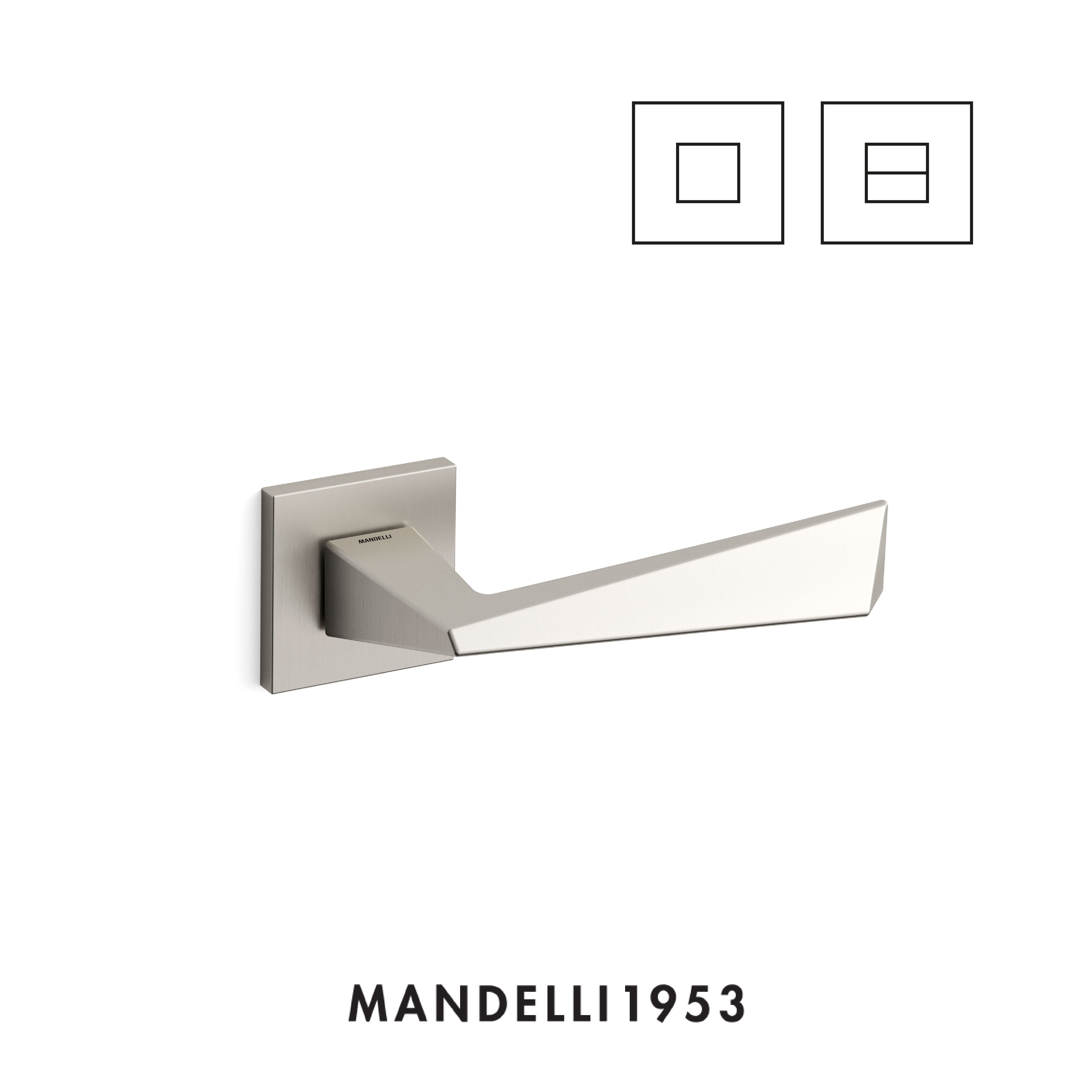 MANDELLI 1953 Piramid - Maniglia per porta interna