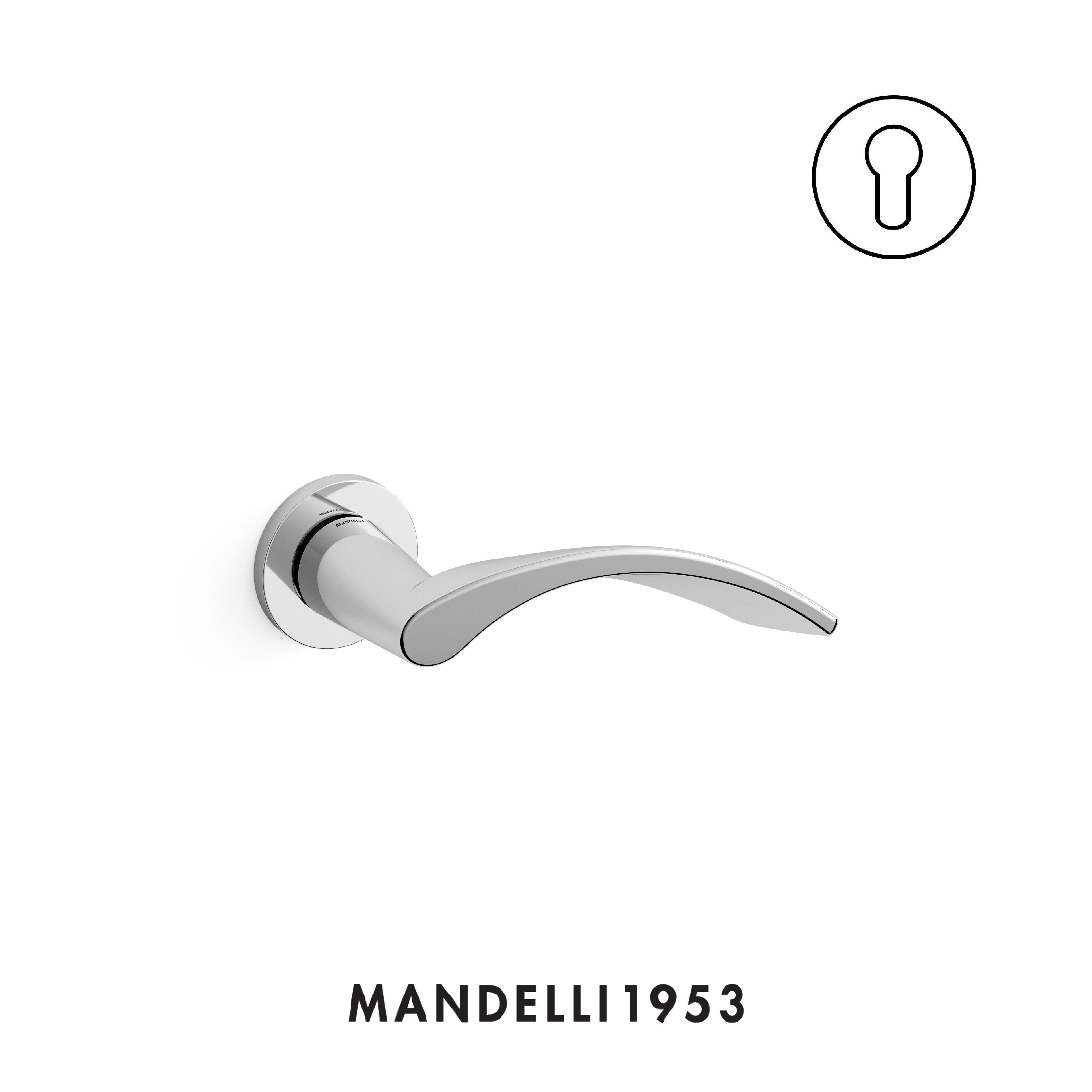 MANDELLI 1953 RS96 - Maniglia per porta interna