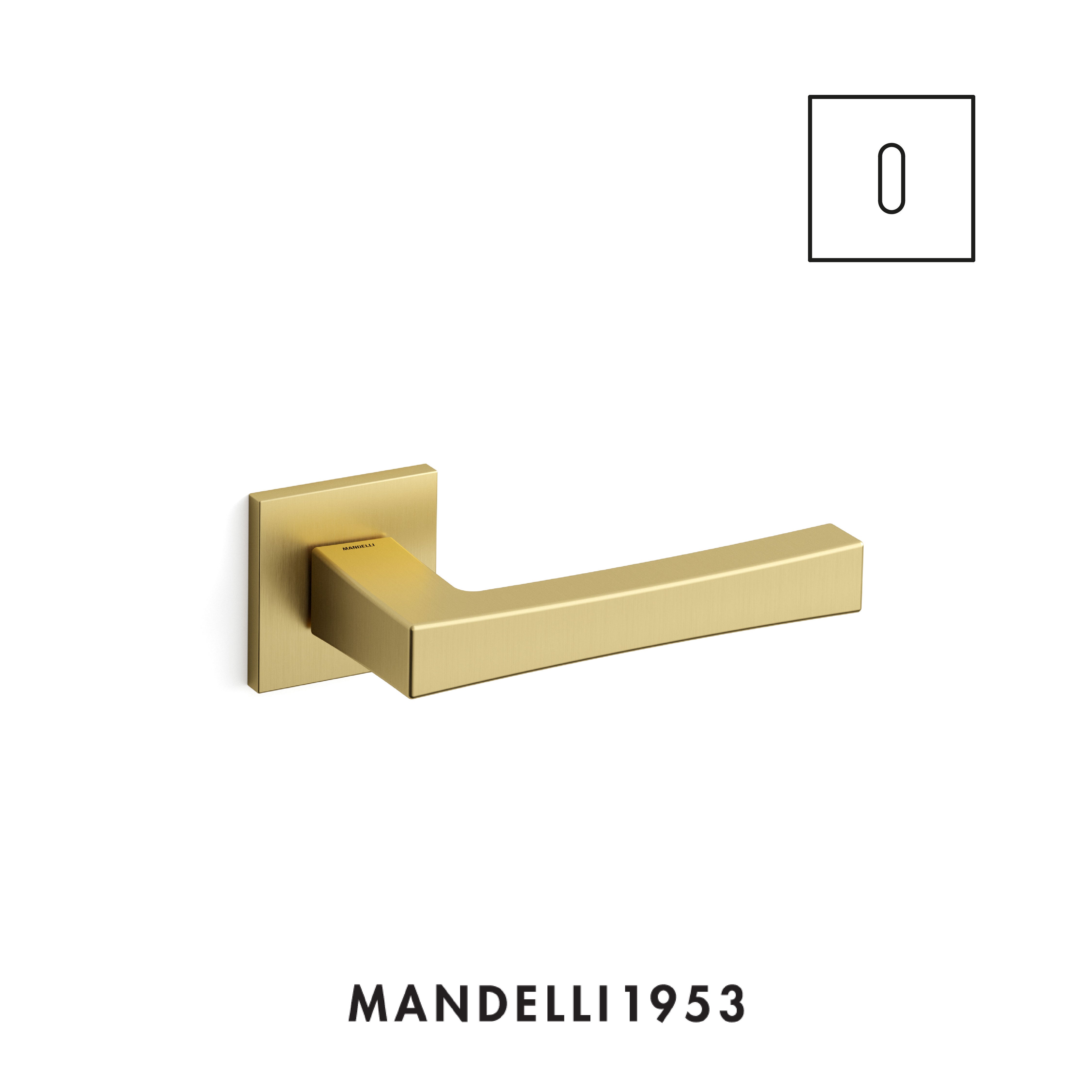 MANDELLI 1953 Telis - Maniglia per porta interna