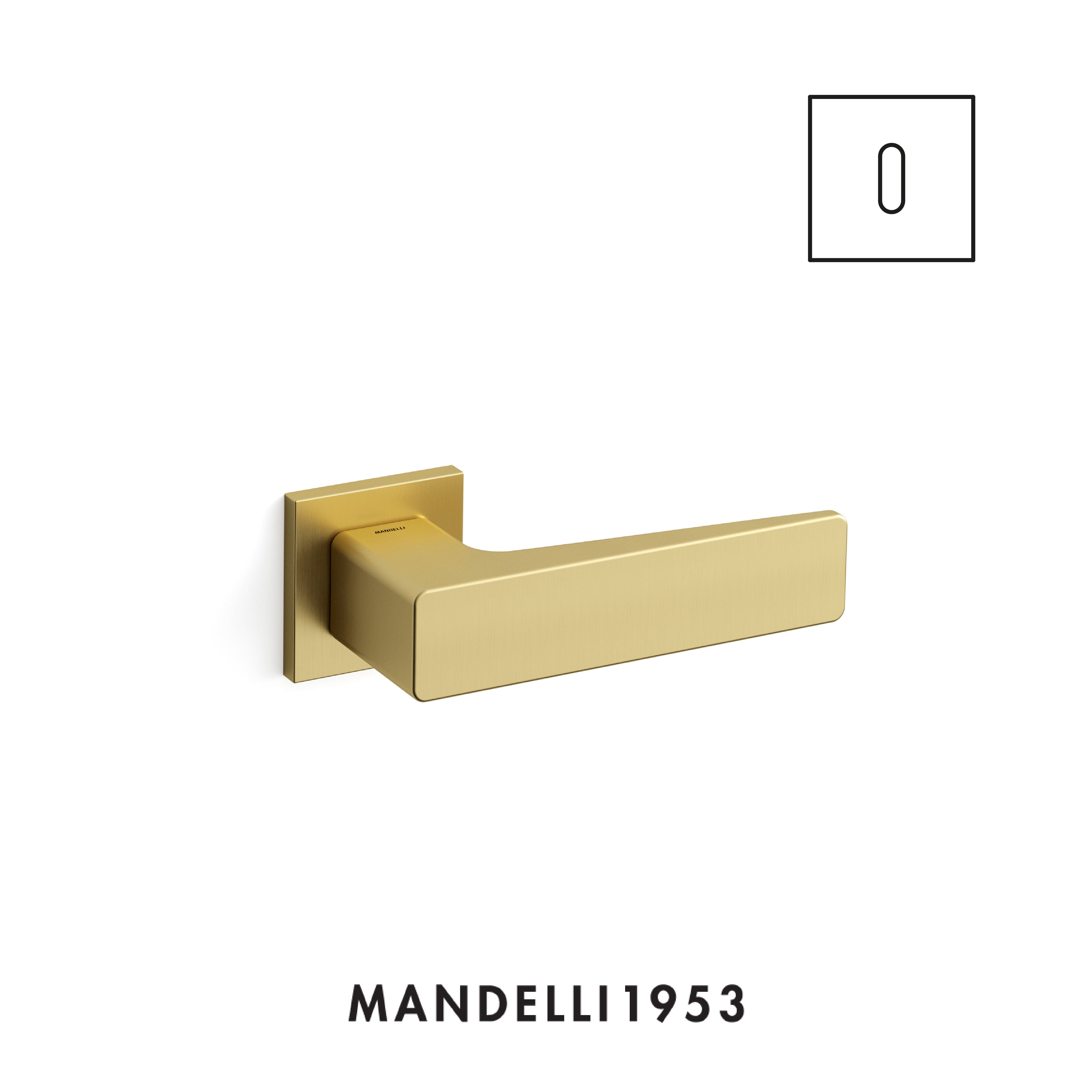 MANDELLI 1953 Virgo - Maniglia per porta interna