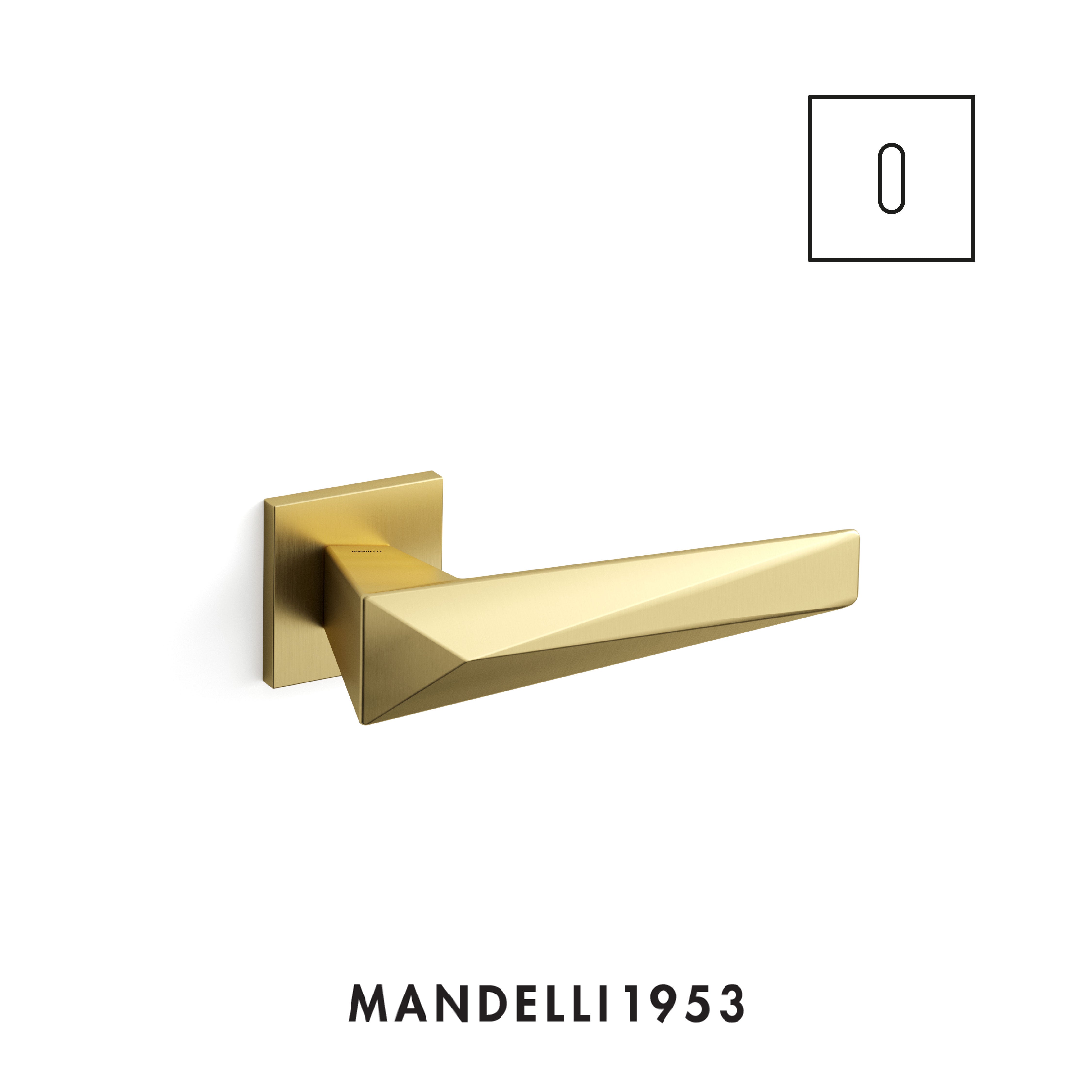 MANDELLI 1953 Zeit - Maniglia per porta interna