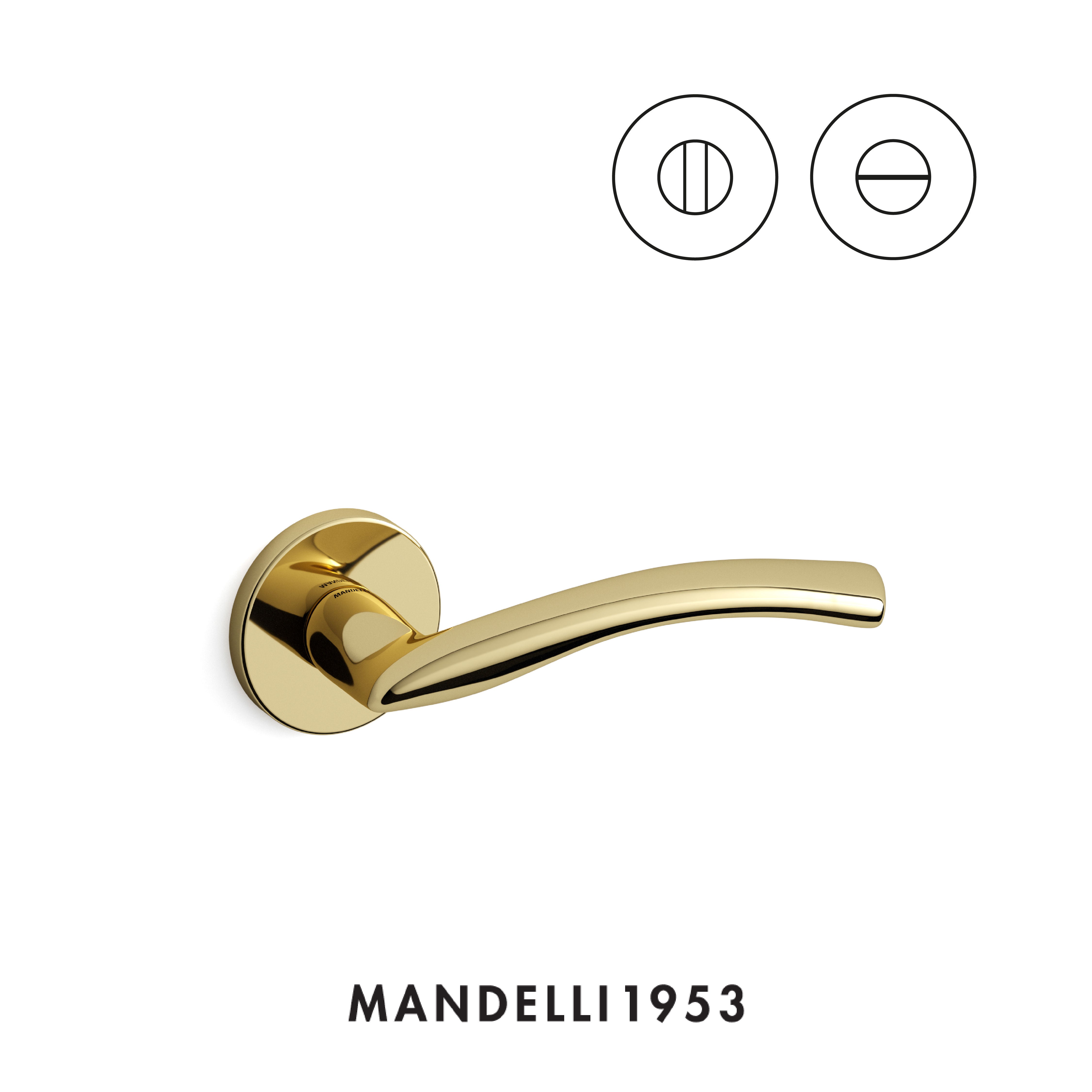 MANDELLI 1953 Zoom - Maniglia per porta interna