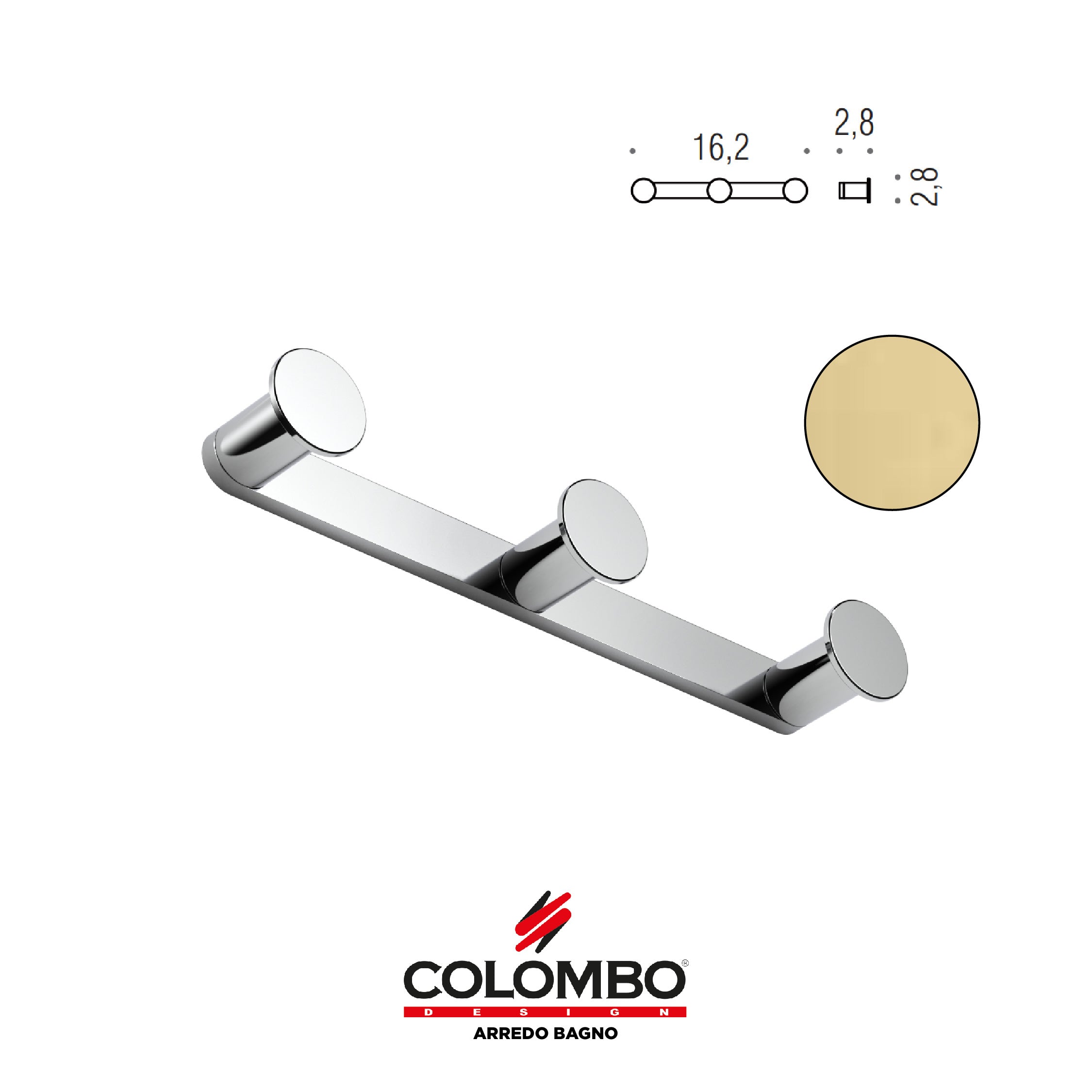 Mini Appenditutto - Colombo design arredo bagno - Imhoff Handles