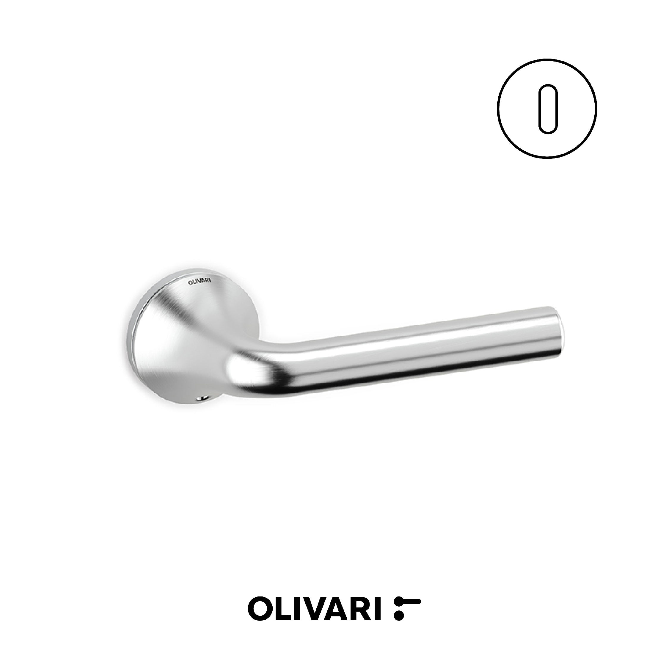 Olivari Basel L - Maniglia per porta interna