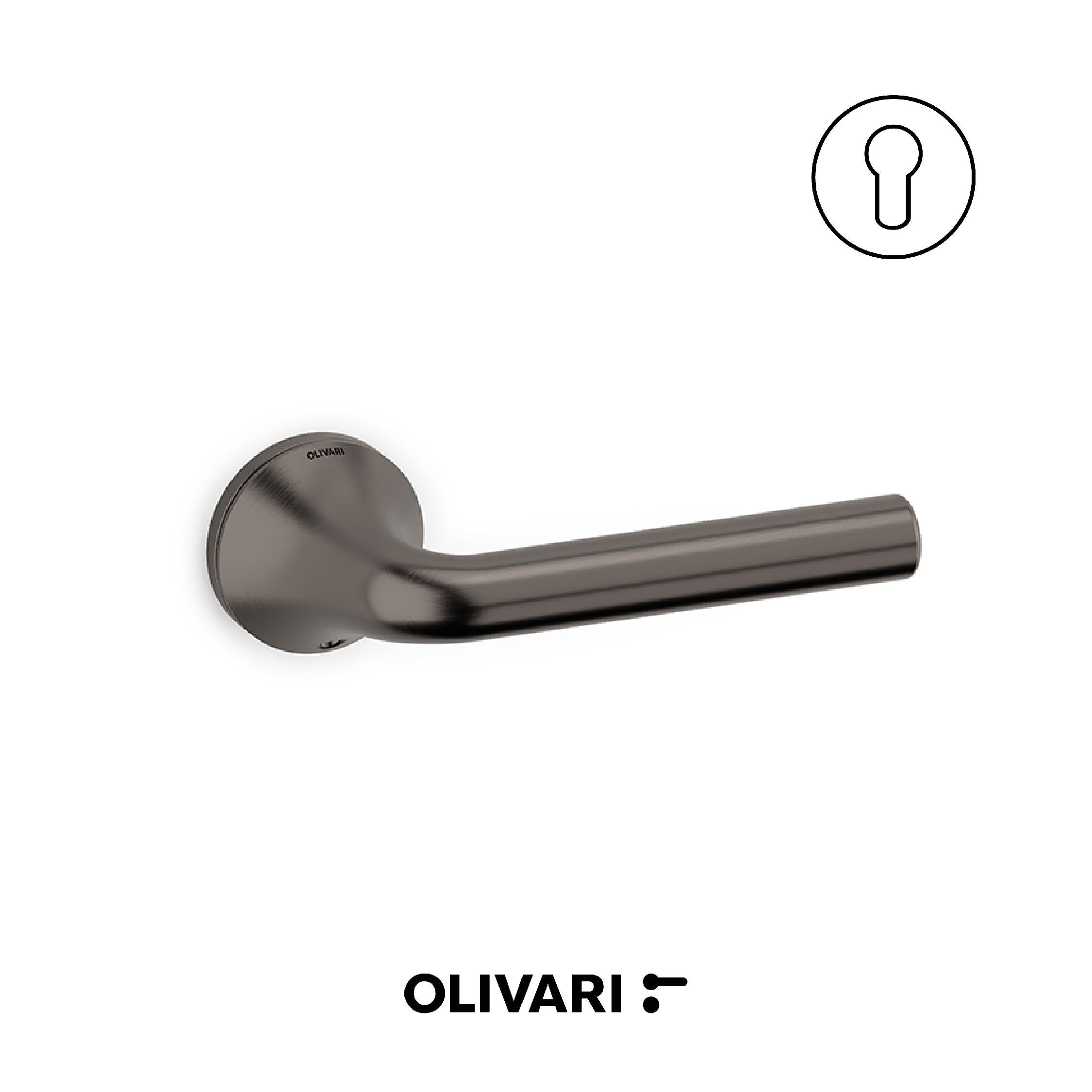 Olivari Basel L - Maniglia per porta interna