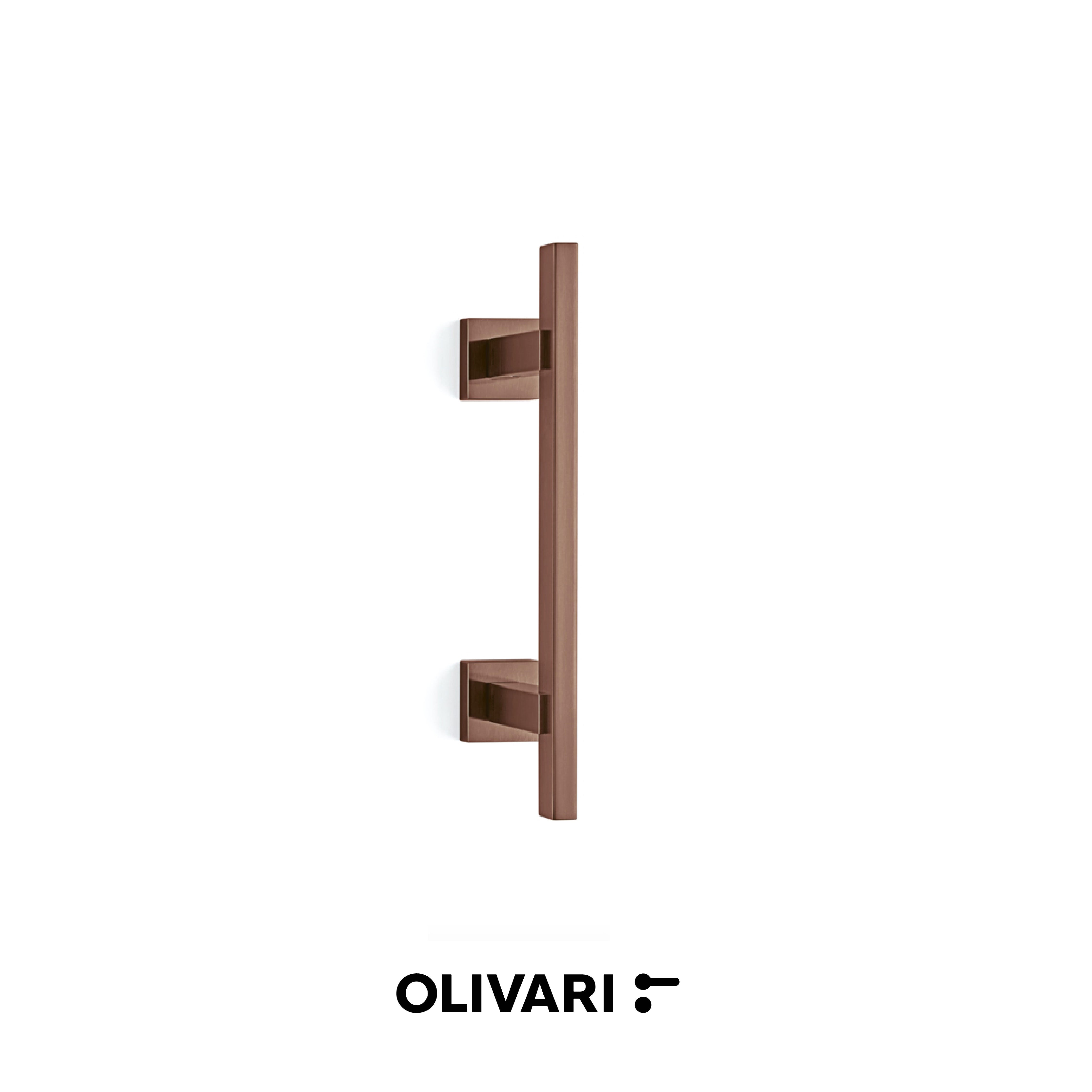 Olivari Bios - Maniglione zancato per porte e portoni