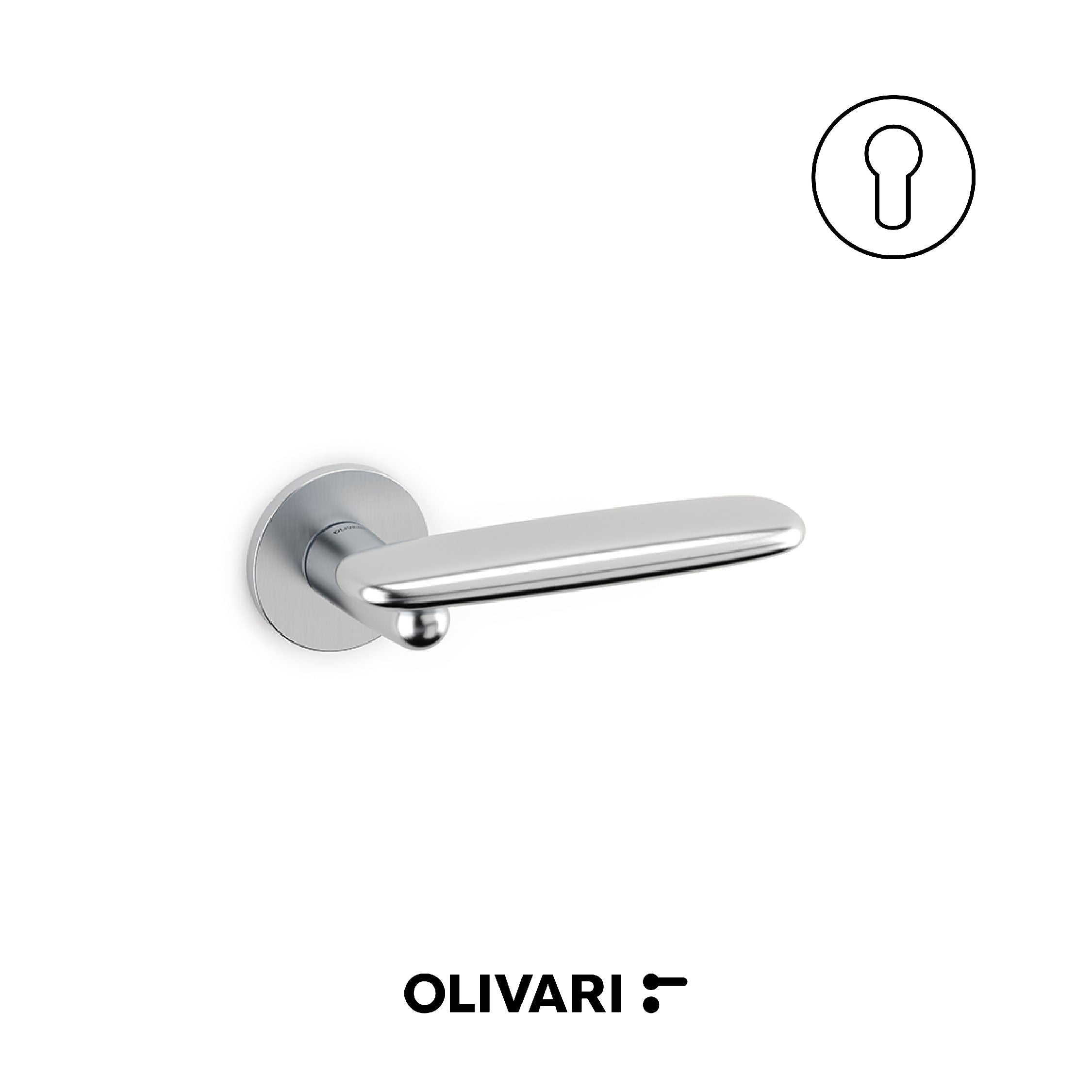 Olivari Dolmen - Maniglia per porta interna
