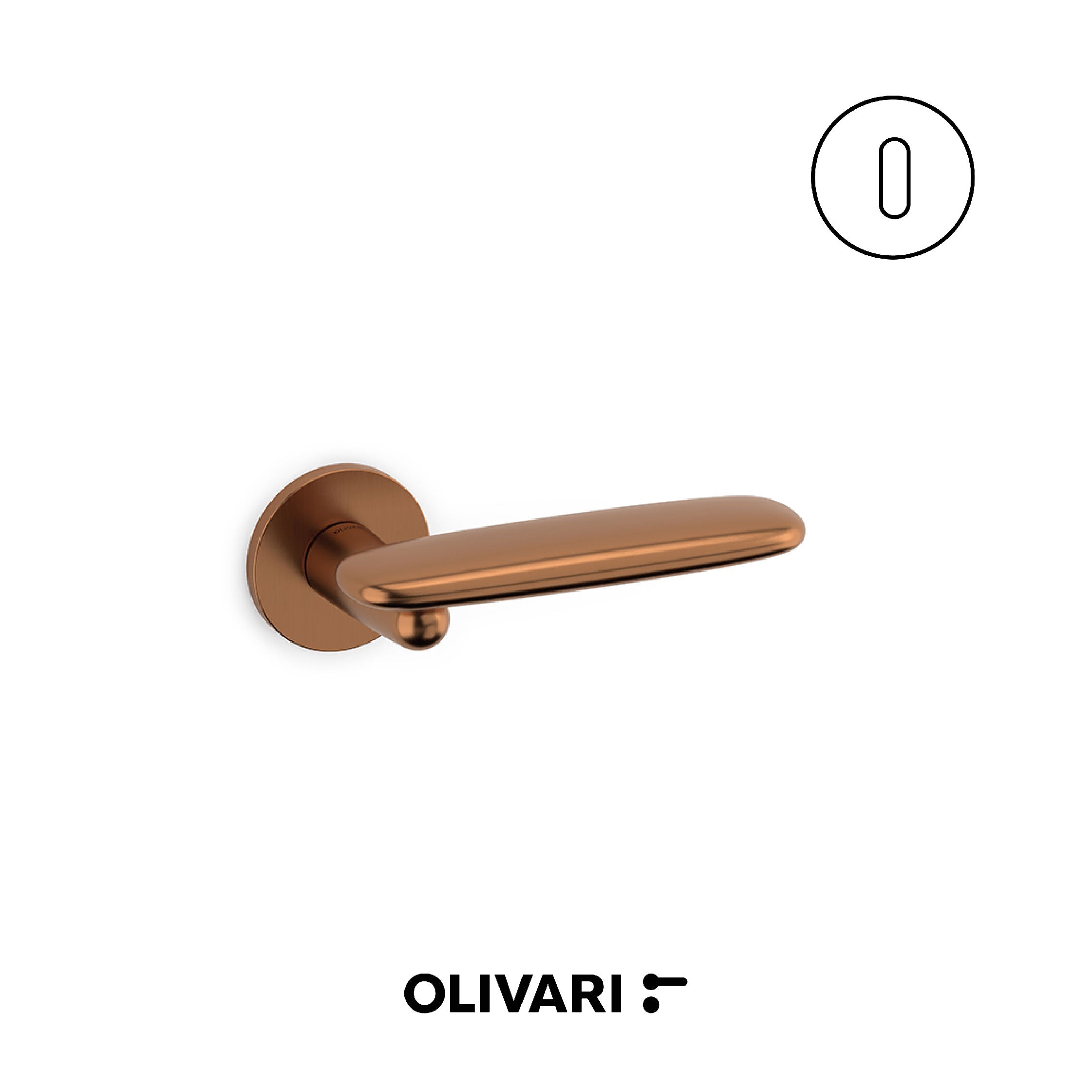 Olivari Dolmen - Maniglia per porta interna