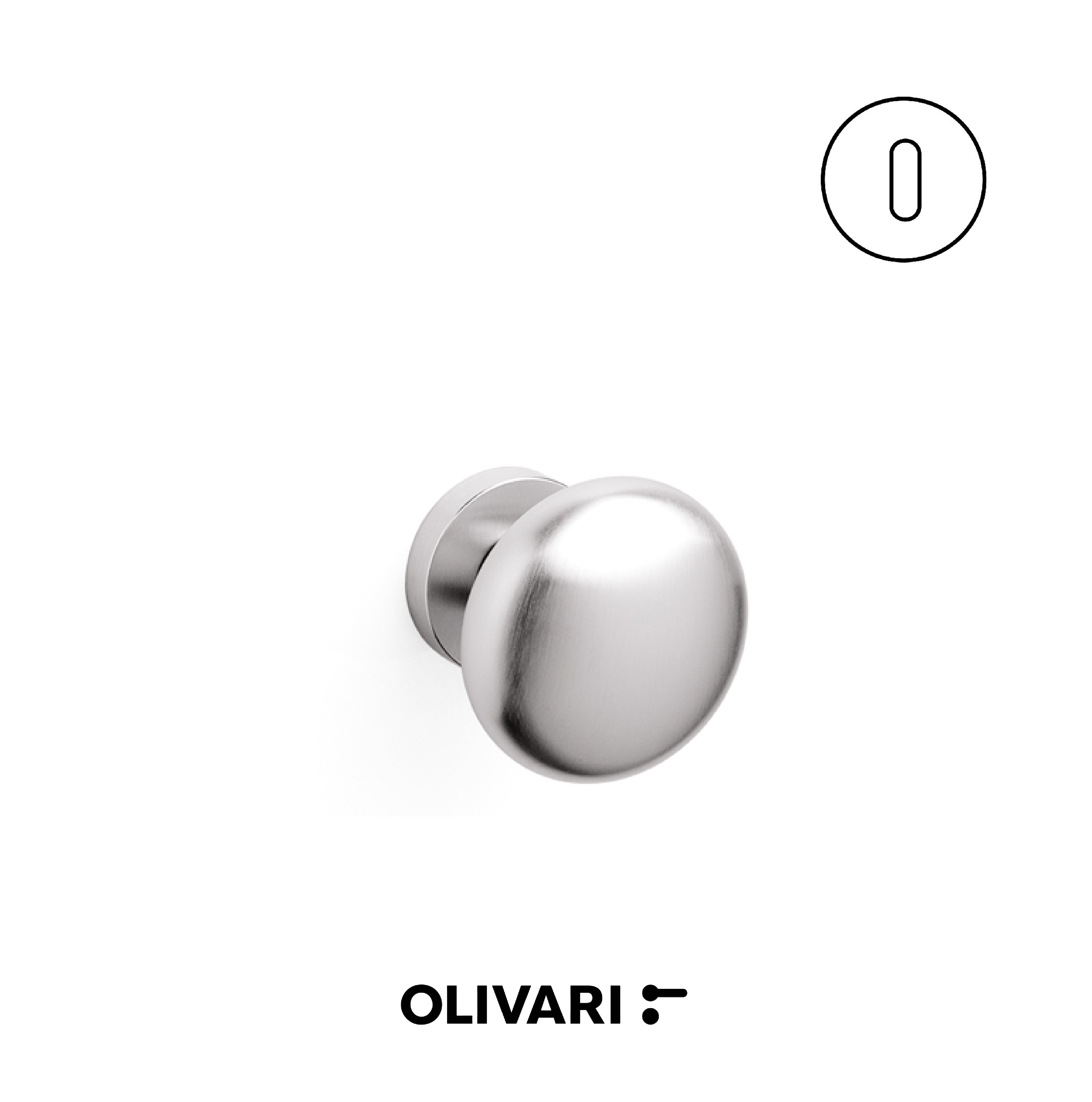 Olivari Edison Ø70 - Pomoli centrali per porte
