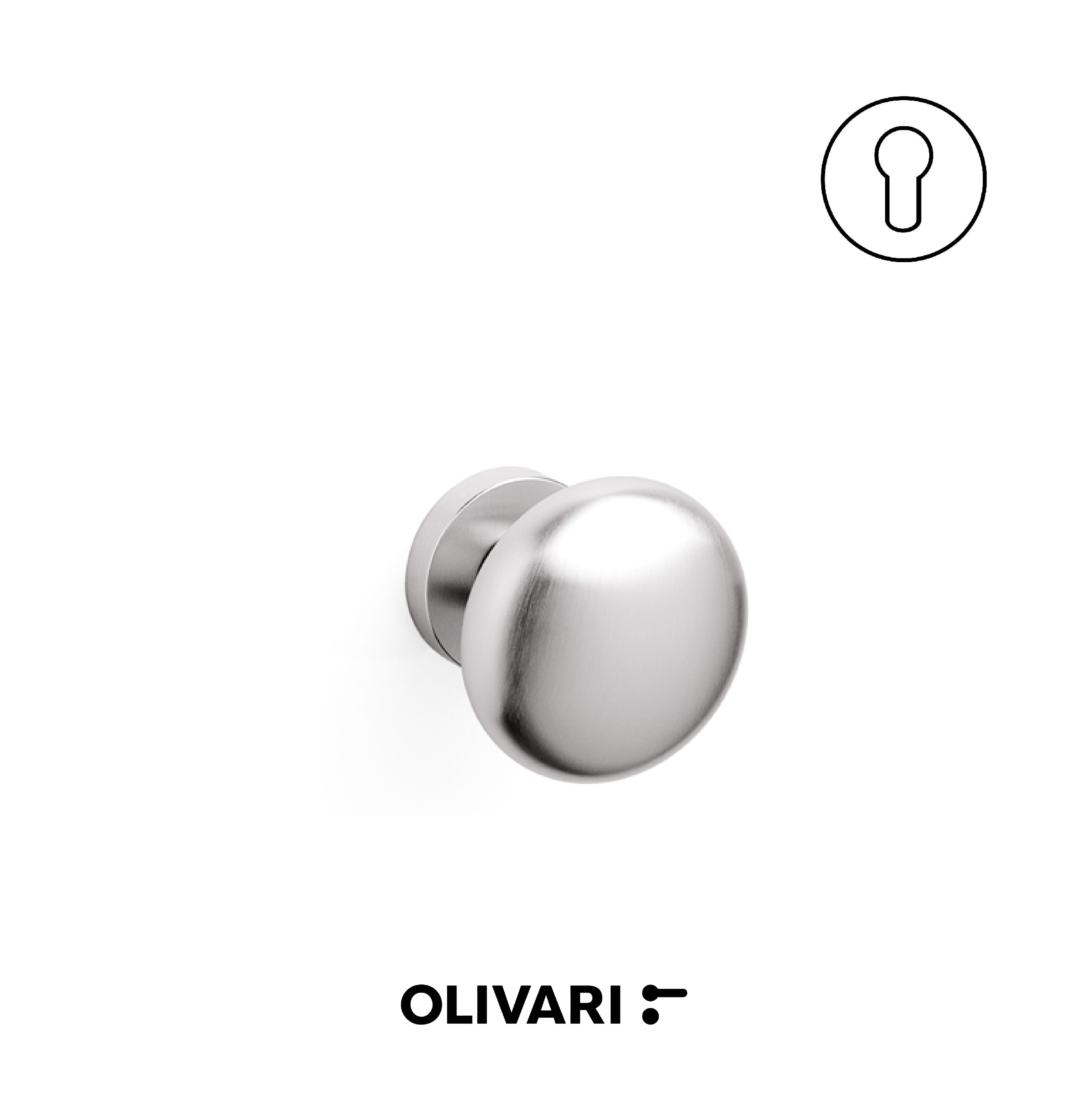 Olivari Edison Ø70 - Pomoli centrali per porte