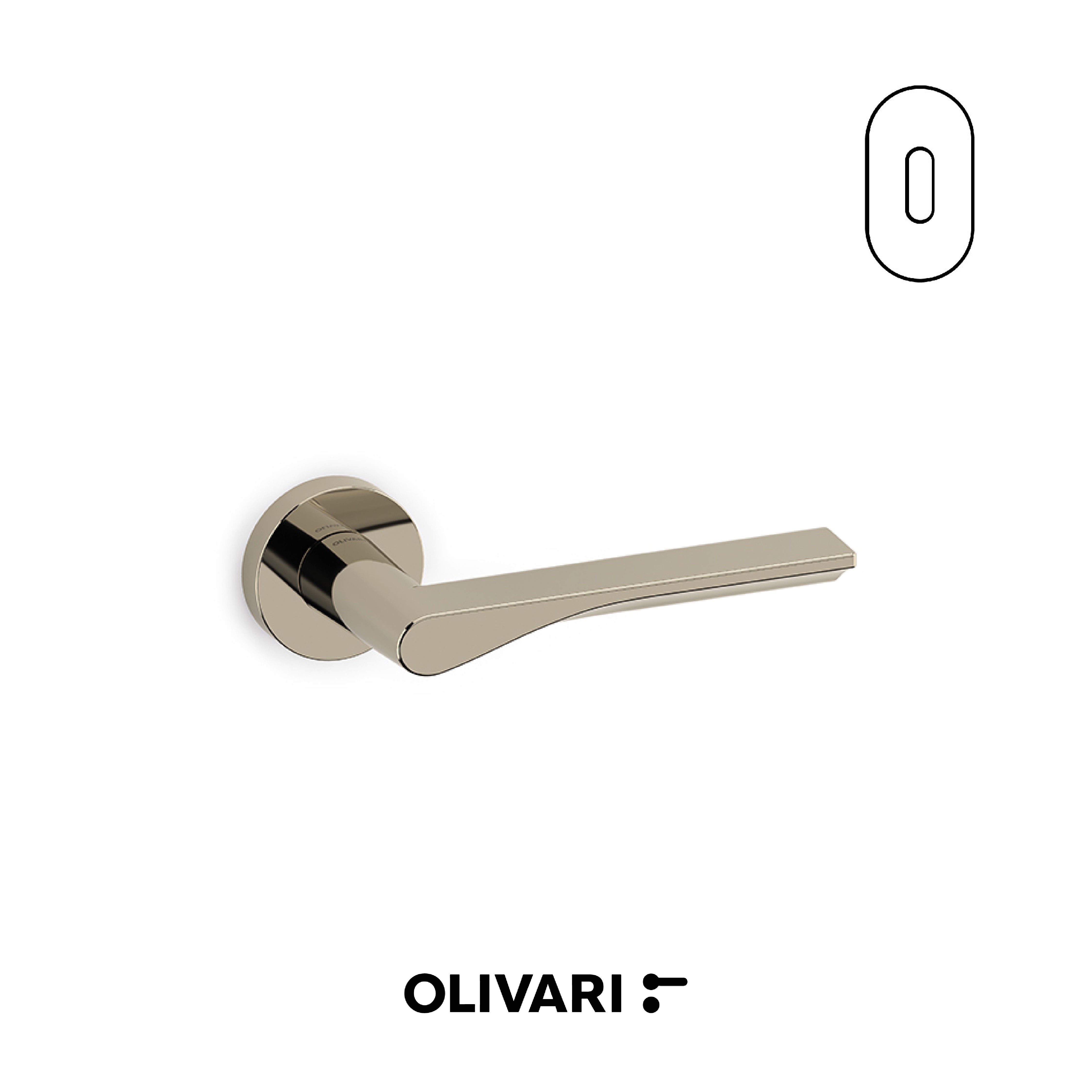 Olivari Fin - Maniglia per porta interna