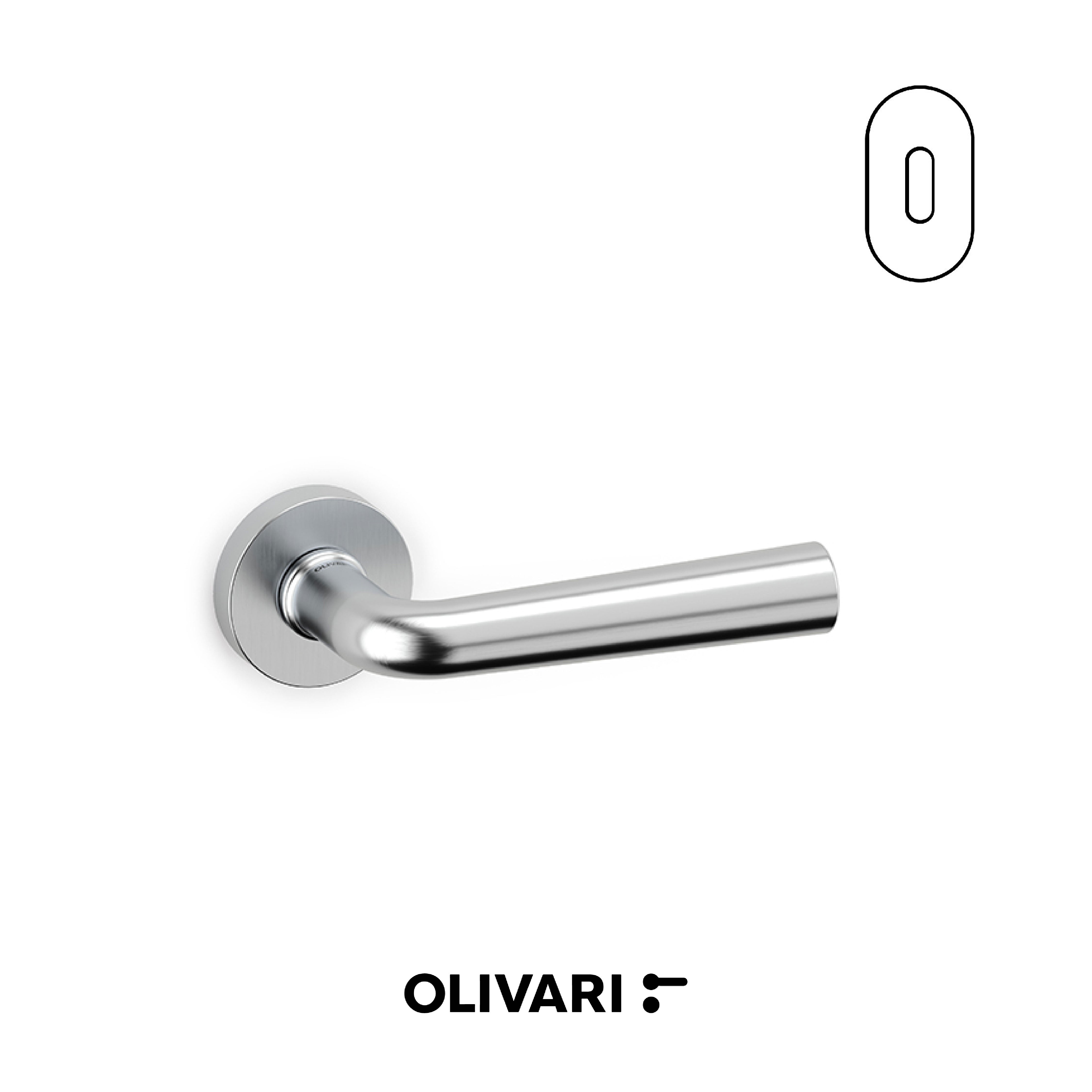 Olivari Garda - Maniglia per porta interna